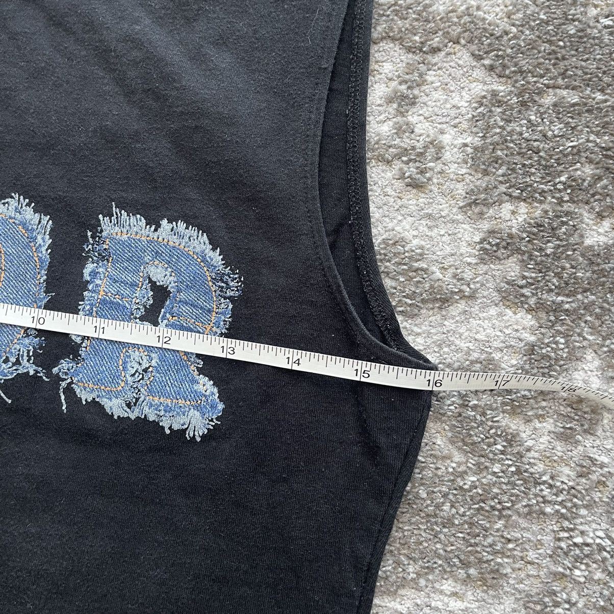 Dior × Vintage Vintage Dior black tank top with Dior denim logo Size M / US 6-8 / IT 42-44 - 6 Thumbnail