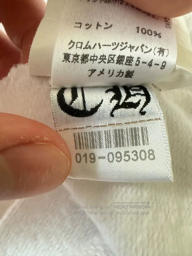 Chrome Hearts Chrome Hearts Size M White bella co-branded hooded sweater Size US M / EU 48-50 / 2 - 6 Thumbnail