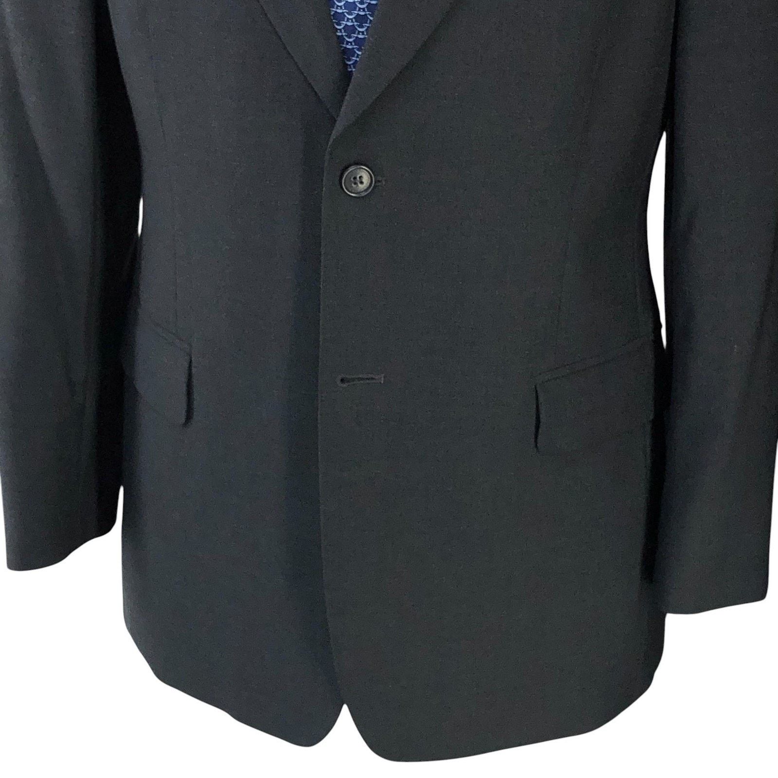 Brooks Brothers Brooks Brothers Sport Coat 38S Gray Stretch Wool Suit Jacket Size 38S - 3 Thumbnail