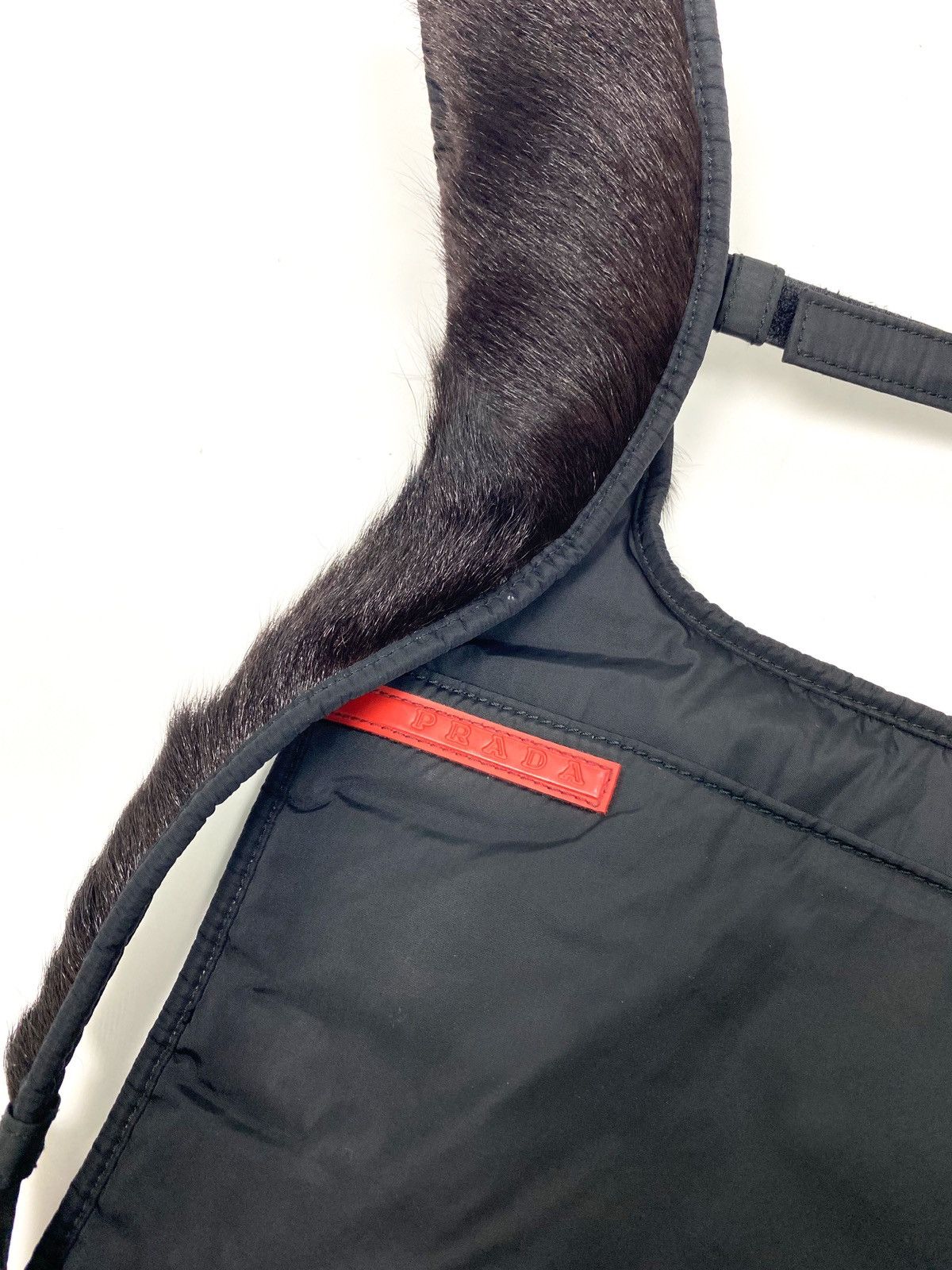 Prada PRADA 1999 GOAT FUR BACKPACK/ CHEST RIG Size ONE SIZE - 4 Thumbnail
