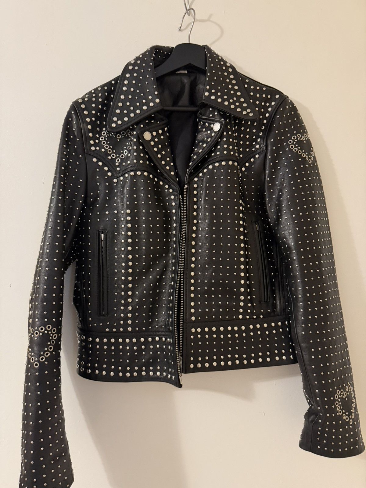 Tiger of Sweden Tiger Of Sweden leather studed leather jacket Size US S / EU 44-46 / 1 - 3 Thumbnail