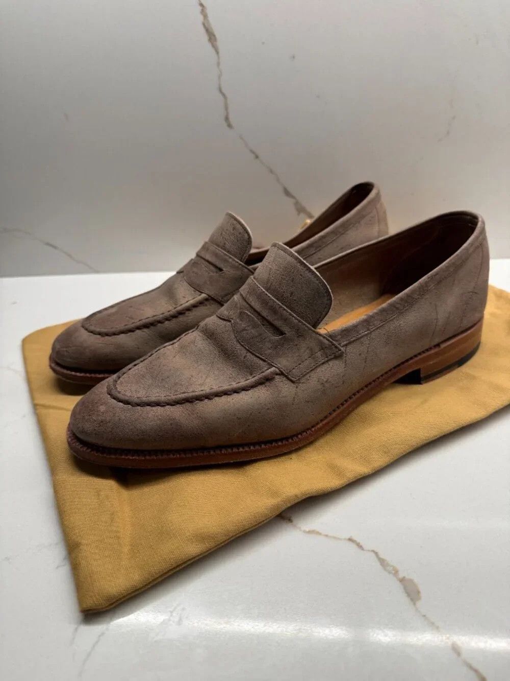 Meermin Meermin - Unlined Kudu Penny loafer 7.5 UK= 8.5 US Size US 8.5 / EU 41-42 - 2 Thumbnail
