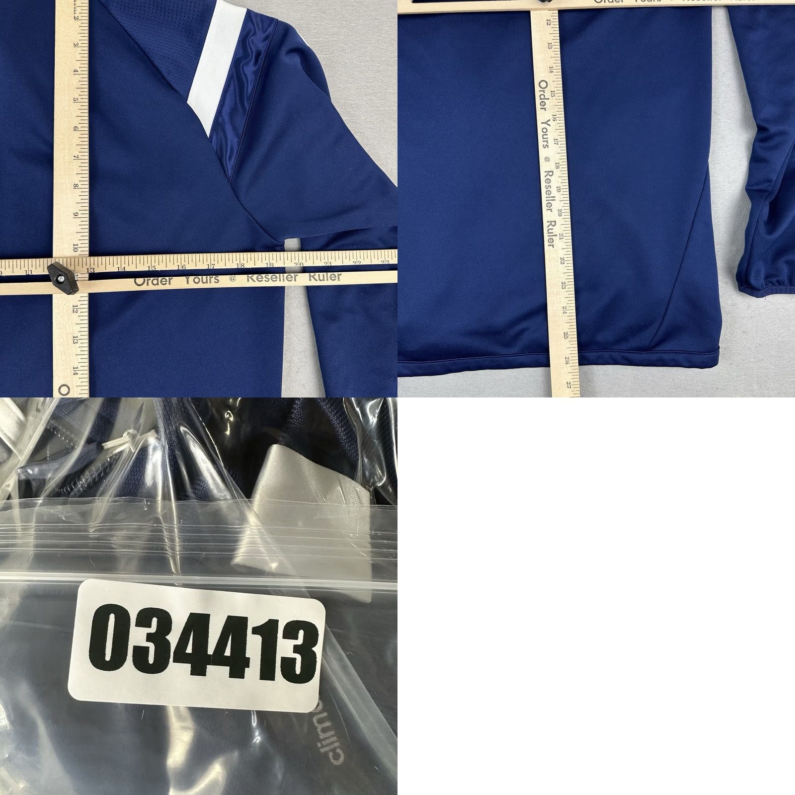 Adidas Adidas Track Jacket Mens Small Blue ClimaCool Full Zip Athletic 3 Stripes S Size US S / EU 44-46 / 1 - 8 Thumbnail
