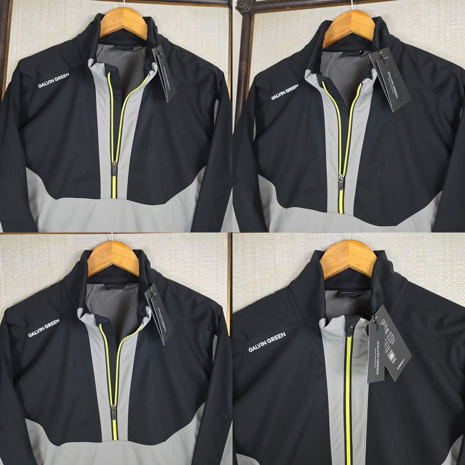 Galvin Green VINTAGE Galvin Green Jacket Windproof 1/2 Zip Thermal Lined Golf/Casual Mens XL Gray Size US XL / EU 56 / 4 - 9 Thumbnail