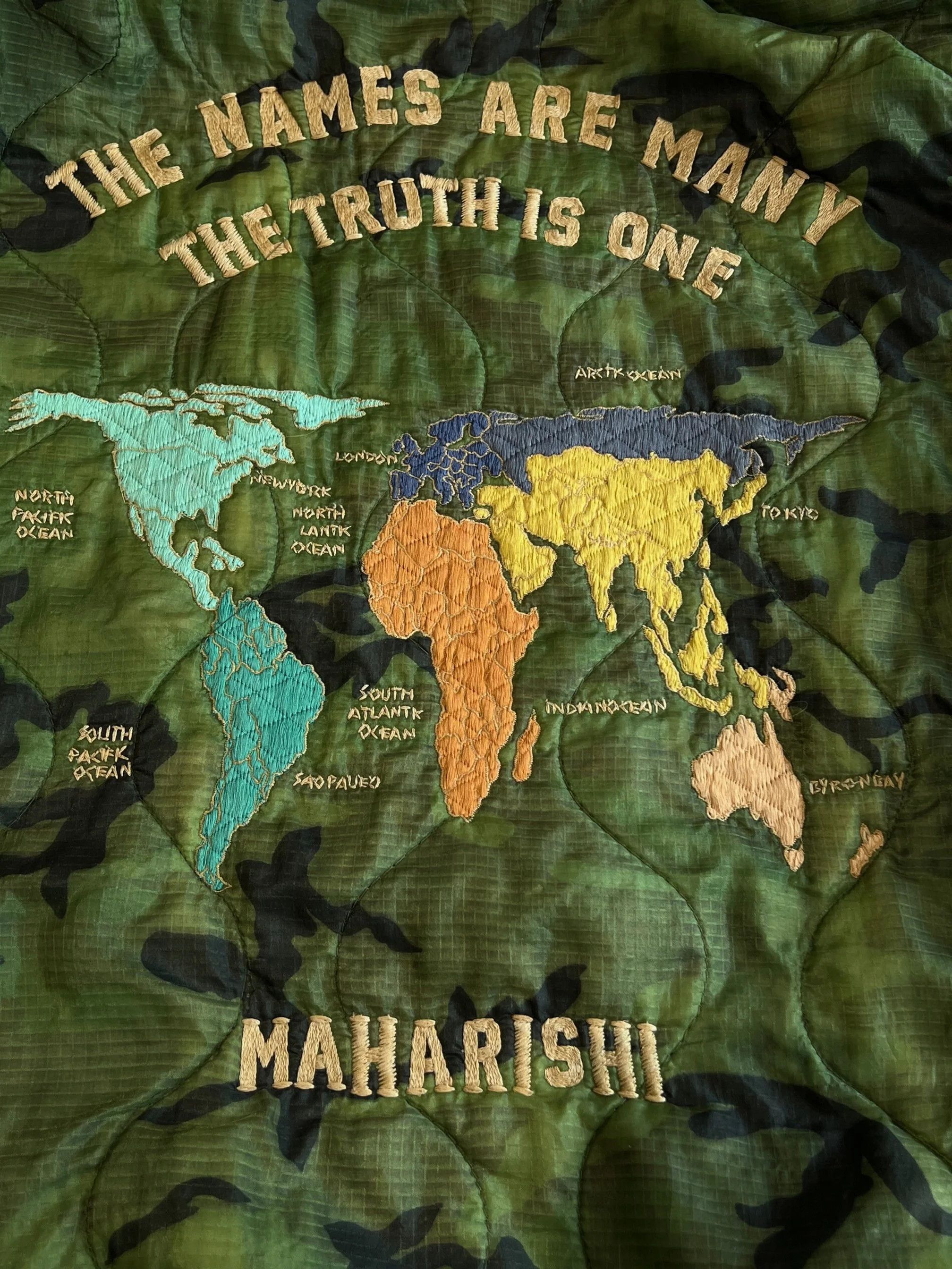 Maharishi Maharishi “World Tour” Souvenir Liner Jacket Size US M / EU 48-50 / 2 - 6 Thumbnail