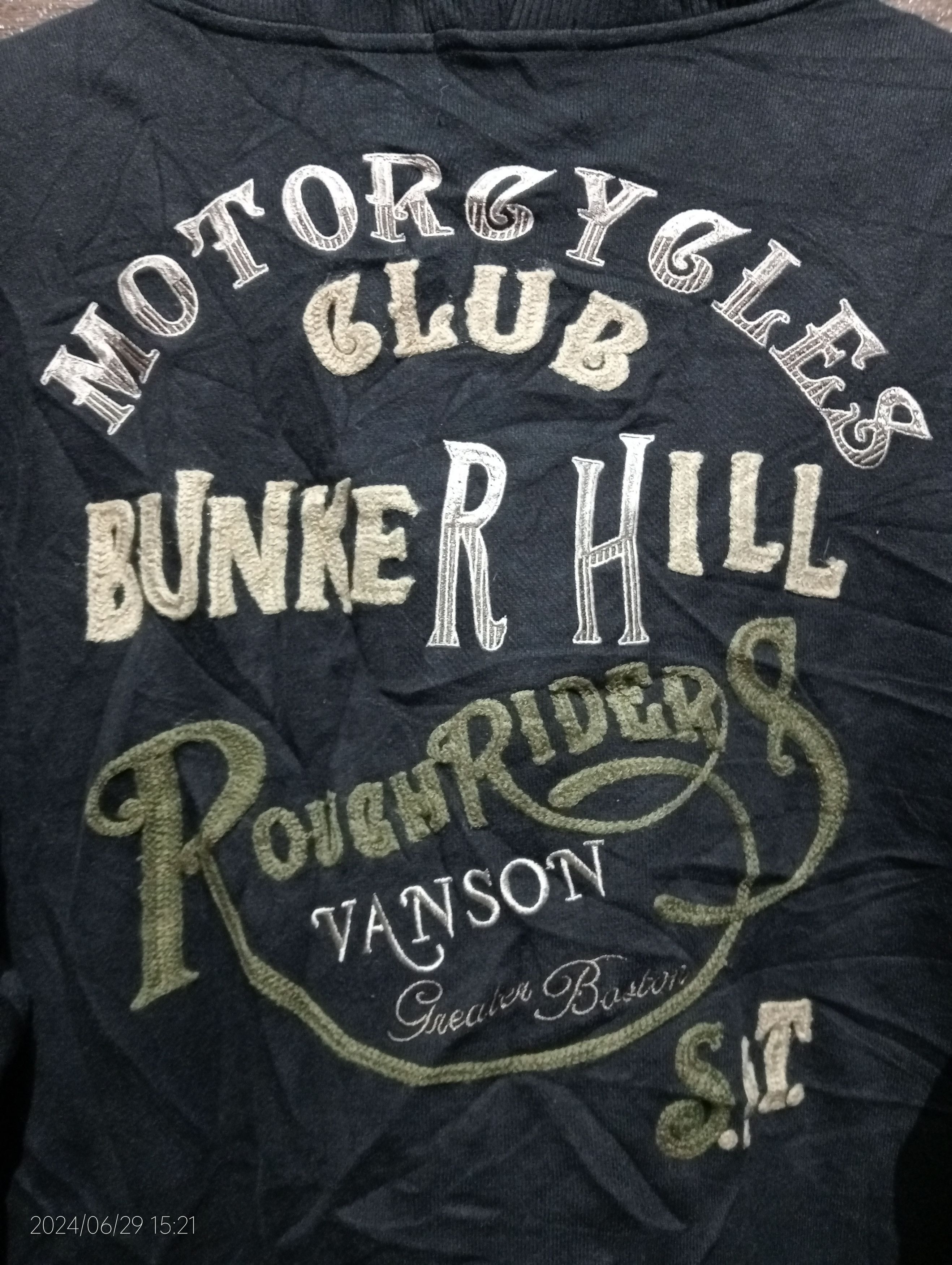 Vanson Leathers Vintage Vanson Leather Motorcycles Club Bunker Hill Jacket Size US XL / EU 56 / 4 - 4 Thumbnail