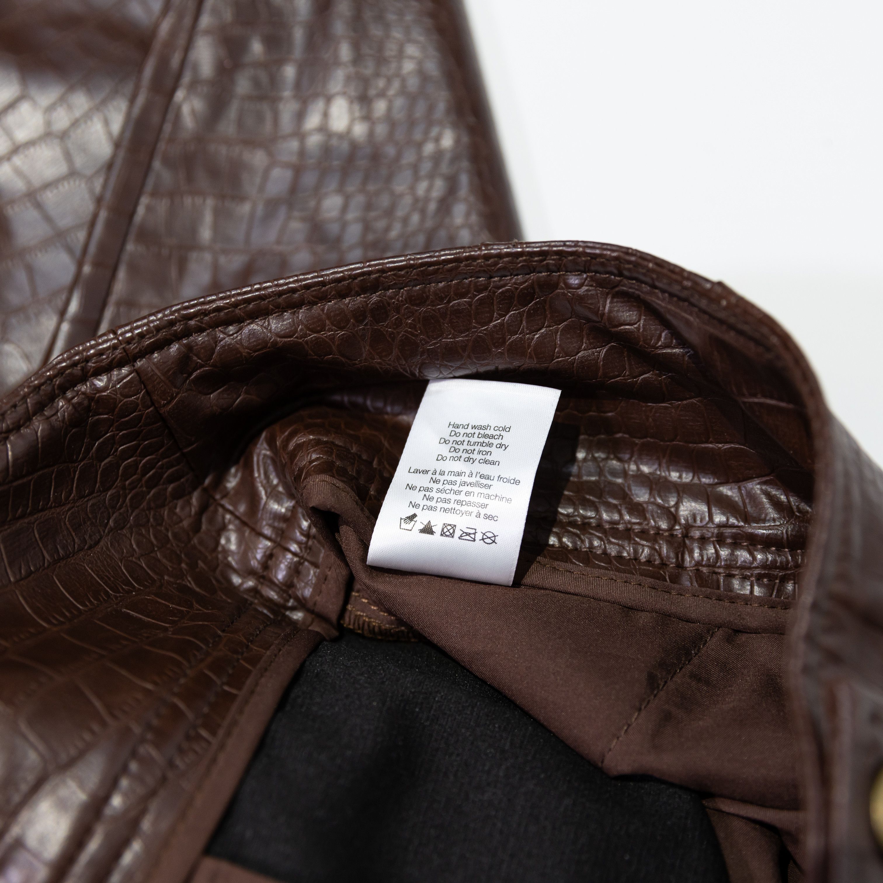 Veronica Beard Veronica Beard Carabella Faux Vegan Leather Size 36" / US 14 / IT 50 - 3 Thumbnail