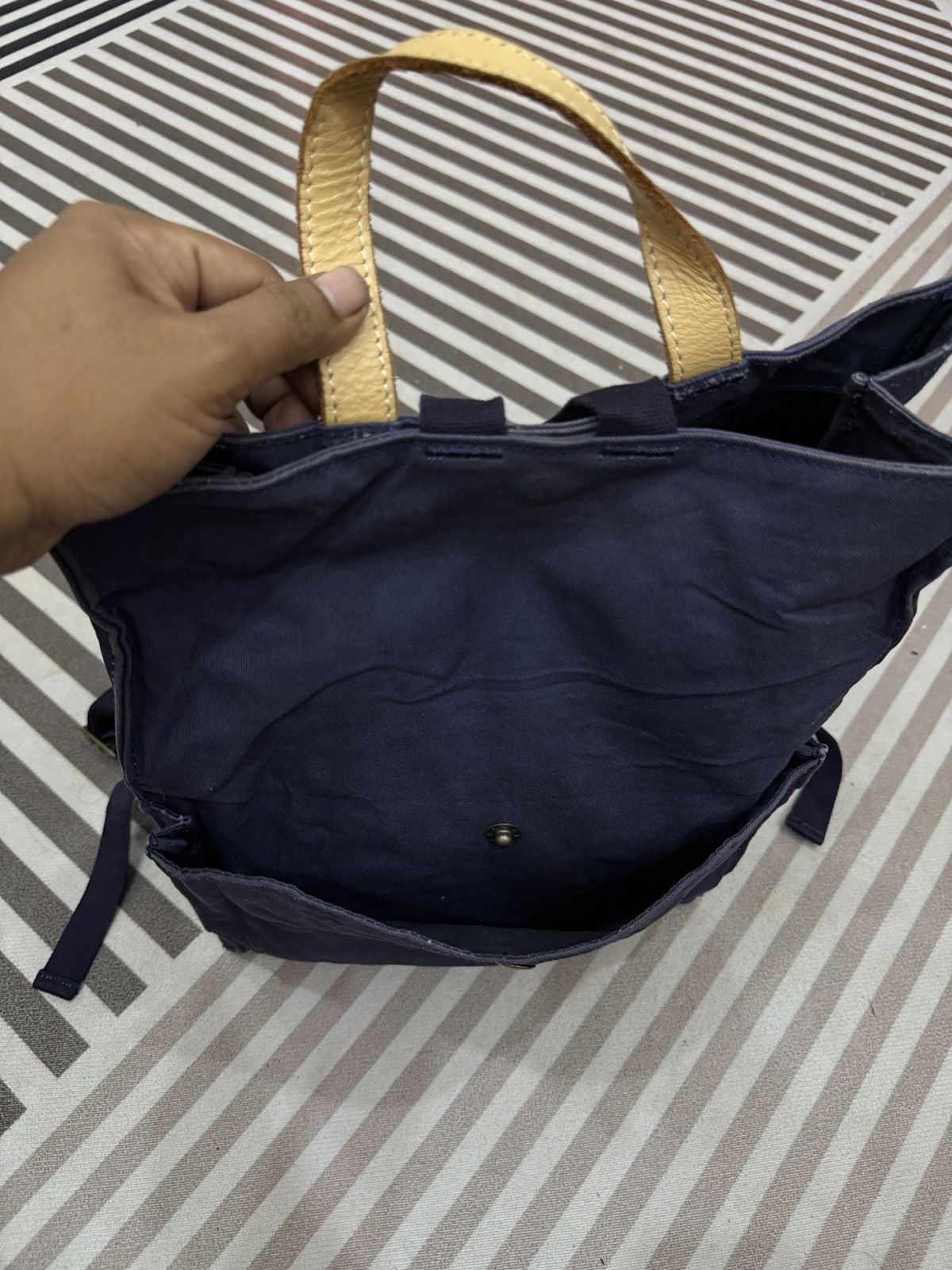 Mastercraft Union 🔥🔥🔥ARCHIVE JAPANESE KURASHIKI CANVAS WORK BAG Size ONE SIZE - 4 Thumbnail