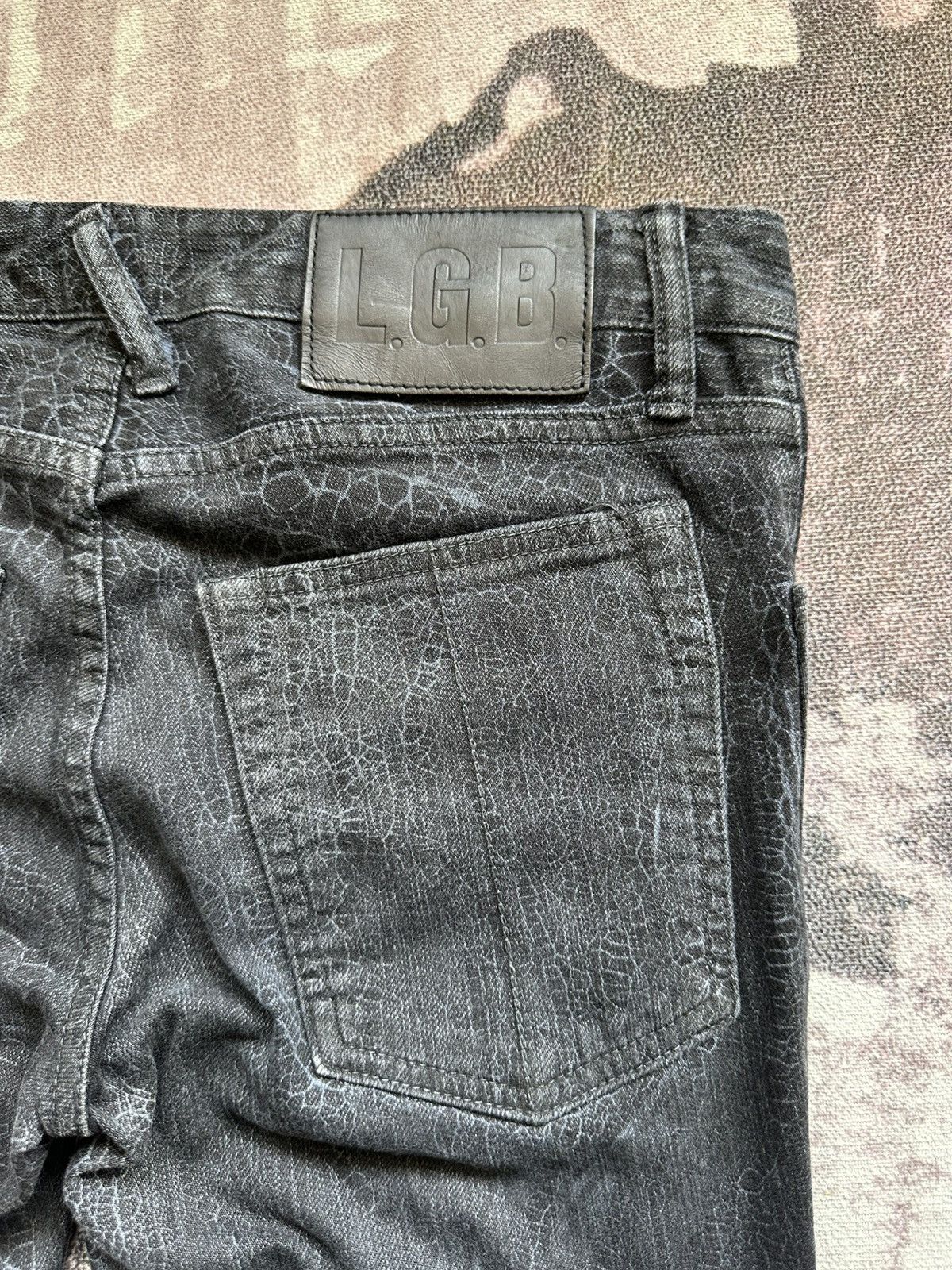 If Six Was Nine LGB crocodile slim jeans Size US 31 - 8 Thumbnail