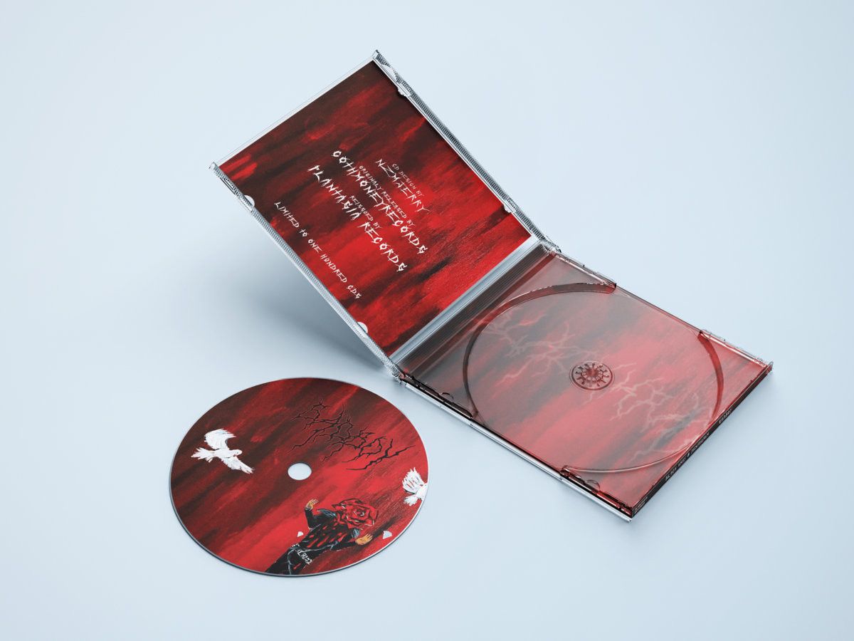 Drain Gang BLACK KRAY AKA SICKBOYRARI & PENTAGRVM - SADBOY CD Size ONE SIZE - 5 Thumbnail
