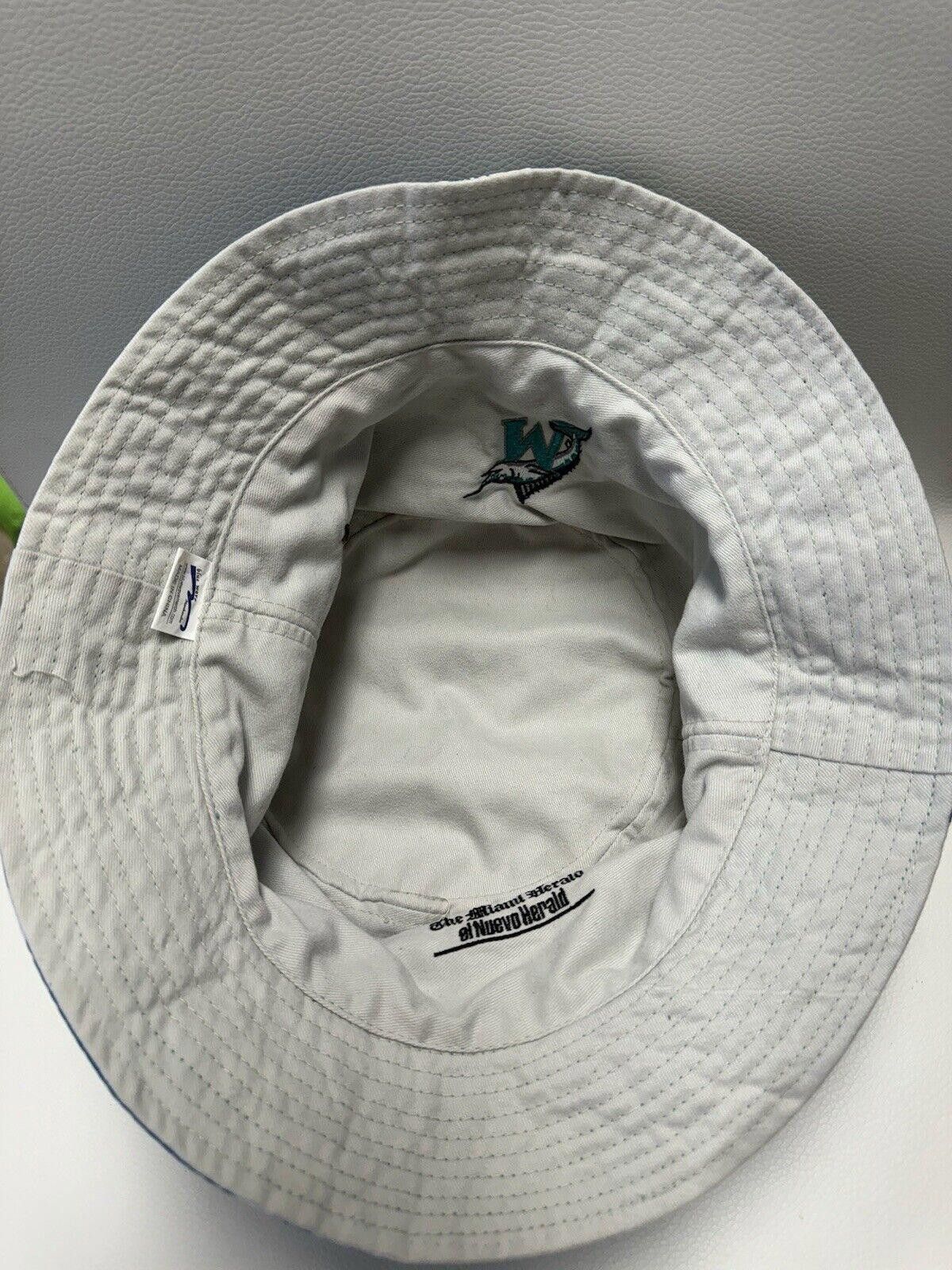 MLB Vintage MLB Florida Marlins Reversible Bucket Hat Size ONE SIZE - 7 Thumbnail