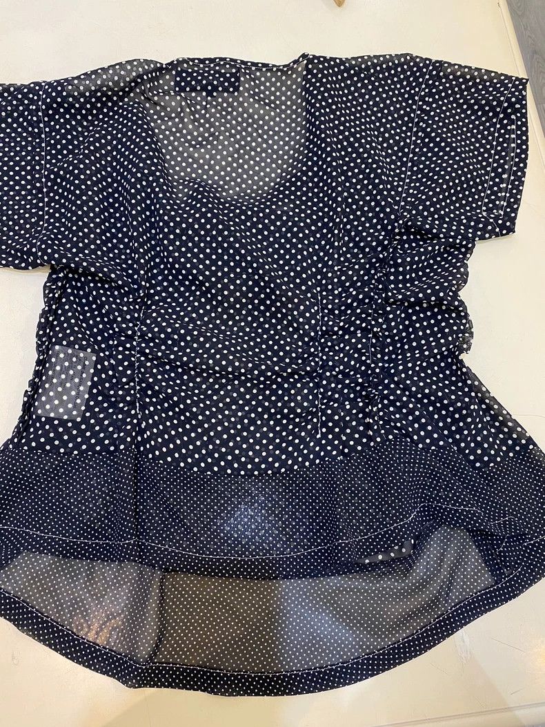 Comme des Garcons Comme Des Garcons Drift band polka dot short sleeved shirt Size S / US 4 / IT 40 - 4 Thumbnail
