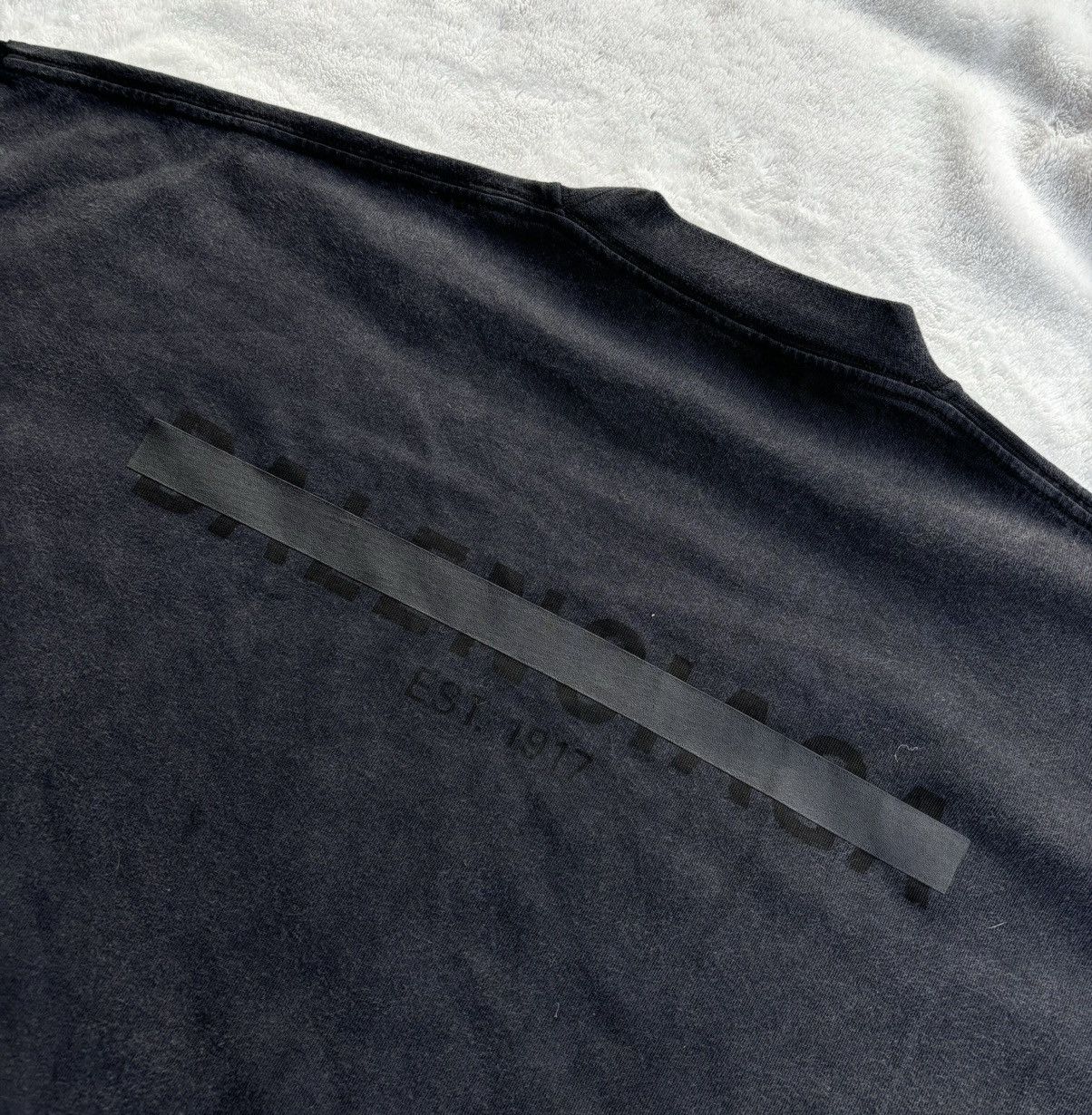 Balenciaga Balenciaga Washed Black Strike 1917 Tee Size US XL / EU 56 / 4 - 4 Thumbnail