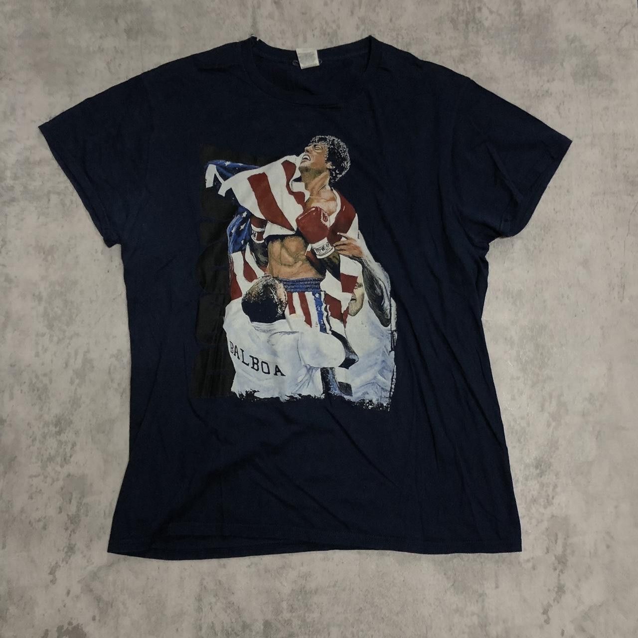 Fruit Of The Loom 1980s Fruit of the Loom Muhammad Ali graphic tee boxing Size US L / EU 52-54 / 3 - 1 Thumbnail