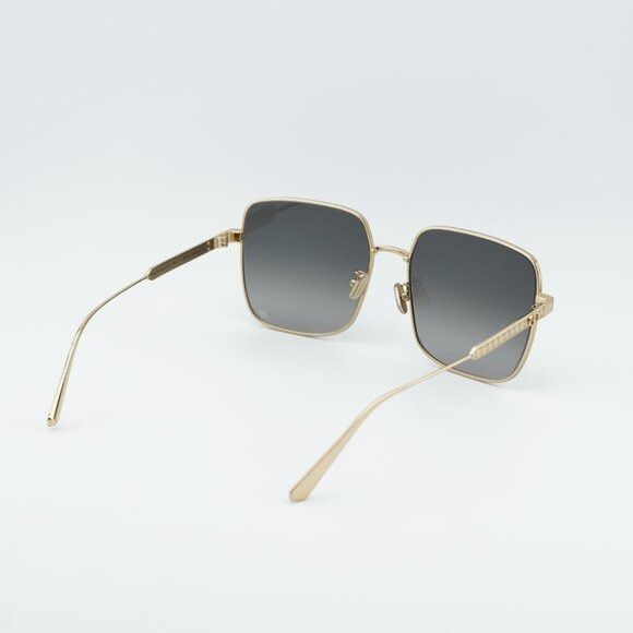 Dior Dior DIORCANNAGE S1U B0A1 Sunglasses Gold Square Frame Size ONE SIZE - 11 Thumbnail