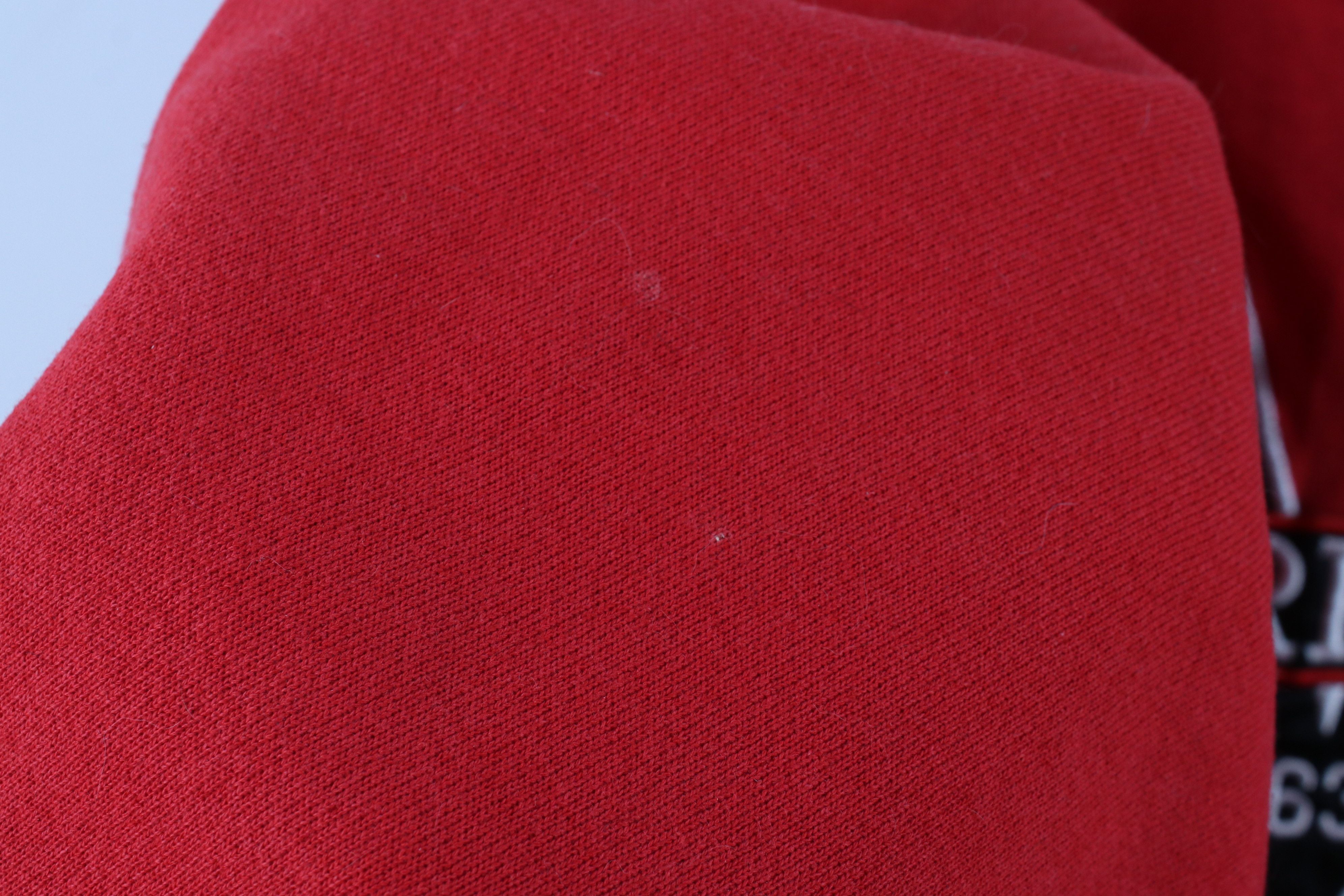 Vintage Vintage 90s Streetwear Warriors Crewneck Sweatshirt Red Size US XL / EU 56 / 4 - 6 Thumbnail