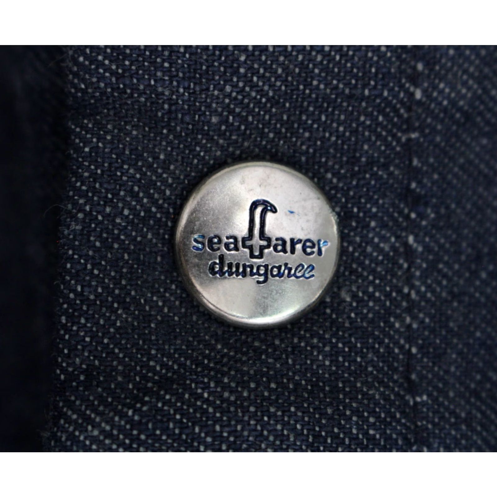 Vintage VINTAGE Seafarer Jeans Bellbottom Navy 60s NOS 1960s Mens Denim Size 33 Inseam 36.5 Blue 46" Length Dungarees 60s Bell Bottom Jeans Size US 33 - 7 Thumbnail