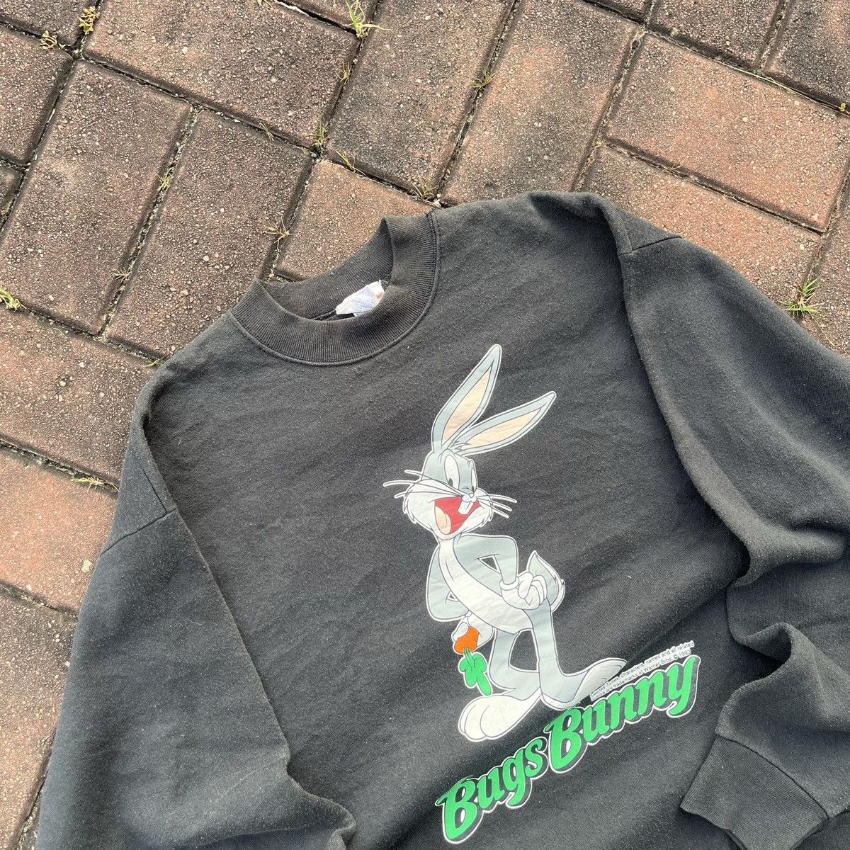 Vintage × Warner Bros VINTAGE 90s LOONEY TUNES BAD BUNNY SWEATSHIRT Size US L / EU 52-54 / 3 - 4 Thumbnail