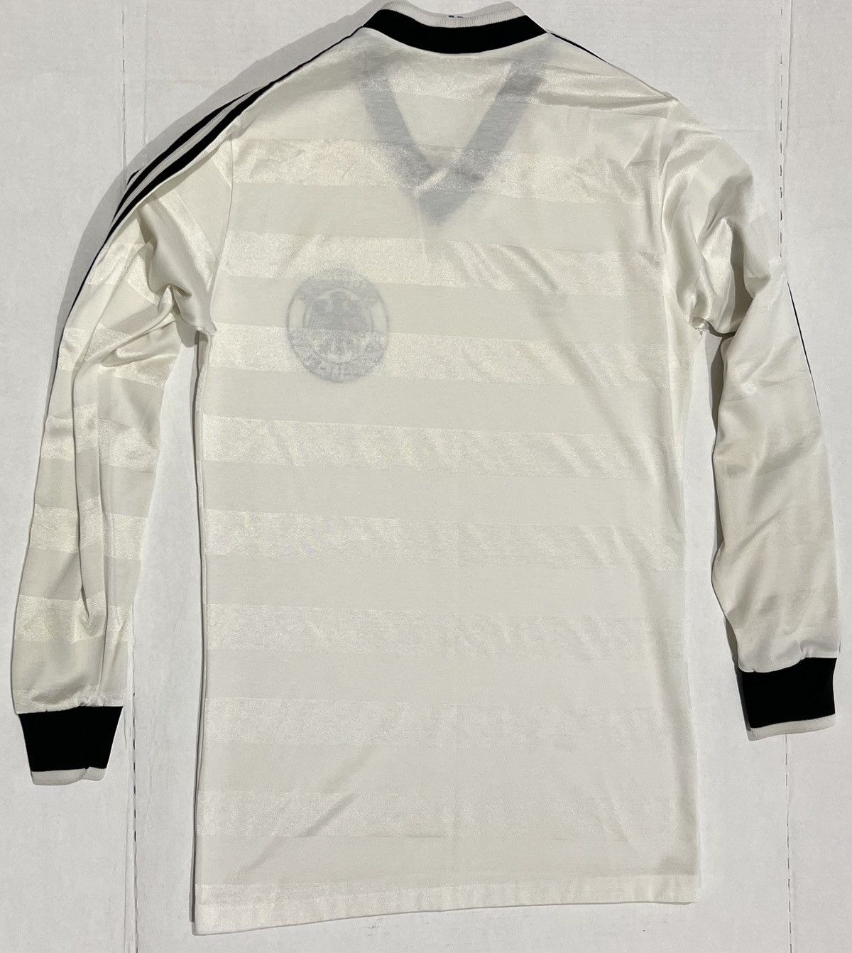 Adidas × Vintage Vintage Adidas West Germany Stripes Jersey Mens M 1984 1986 Size US M / EU 48-50 / 2 - 2 Thumbnail