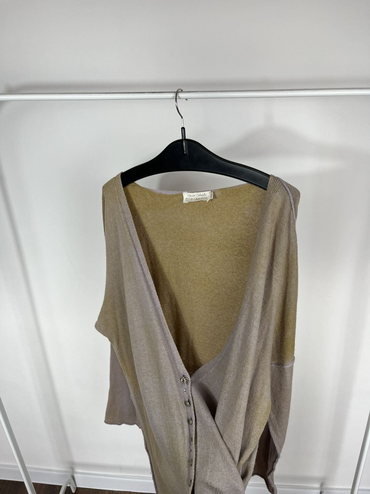 Elisa Cavaletti Elisa Cavaletti Wool Blend Long Knit Cardigan Button Size L Size L / US 10 / IT 46 - 9 Thumbnail