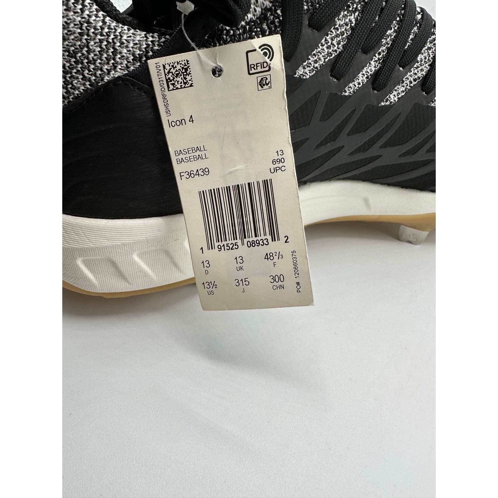 Adidas Adidas Icon 4 Boost Primknit “Oreo” Baseball Cleat size 13.5 Size US 13 / EU 46 - 7 Thumbnail