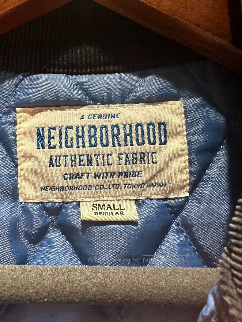 Neighborhood Neighborhood Corduroy Quilted Short Jacket with Full Embro Size US S / EU 44-46 / 1 - 3 Thumbnail