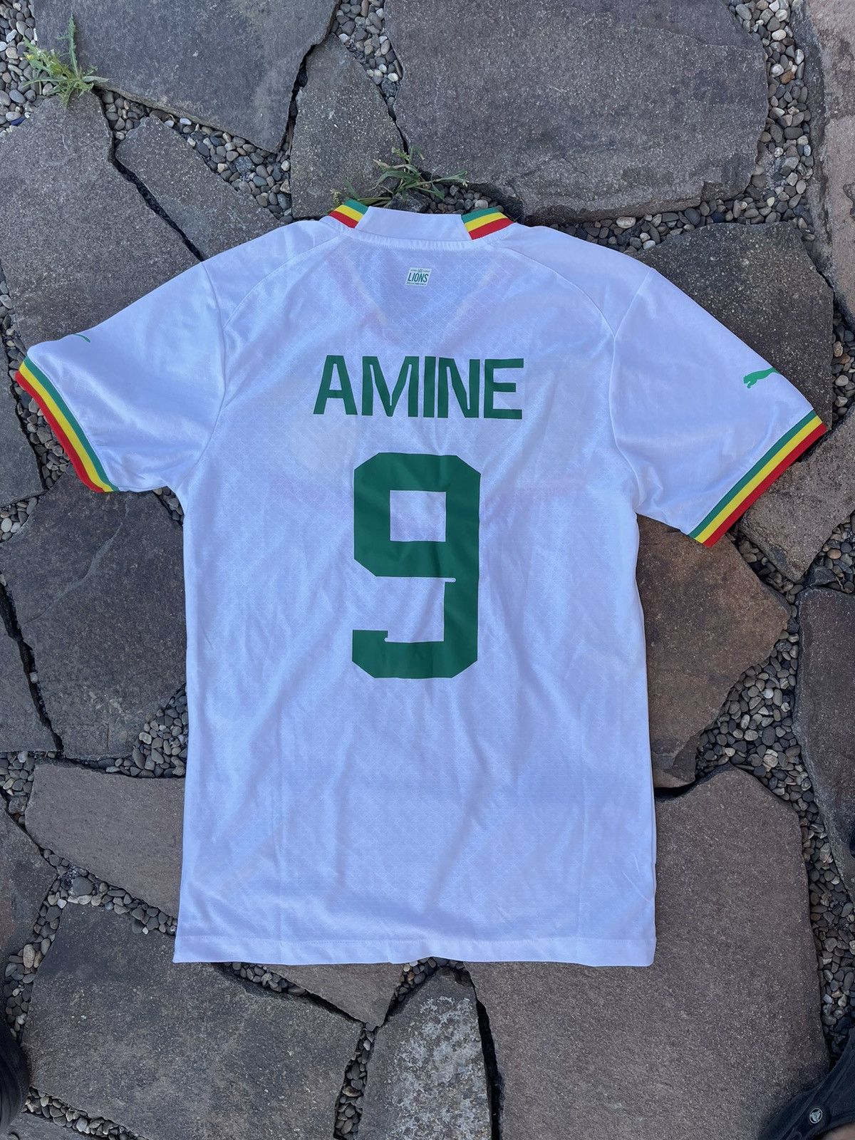 Puma 2022 Puma Senegal #9 Amine soccer jersey Size US L / EU 52-54 / 3 - 7 Thumbnail