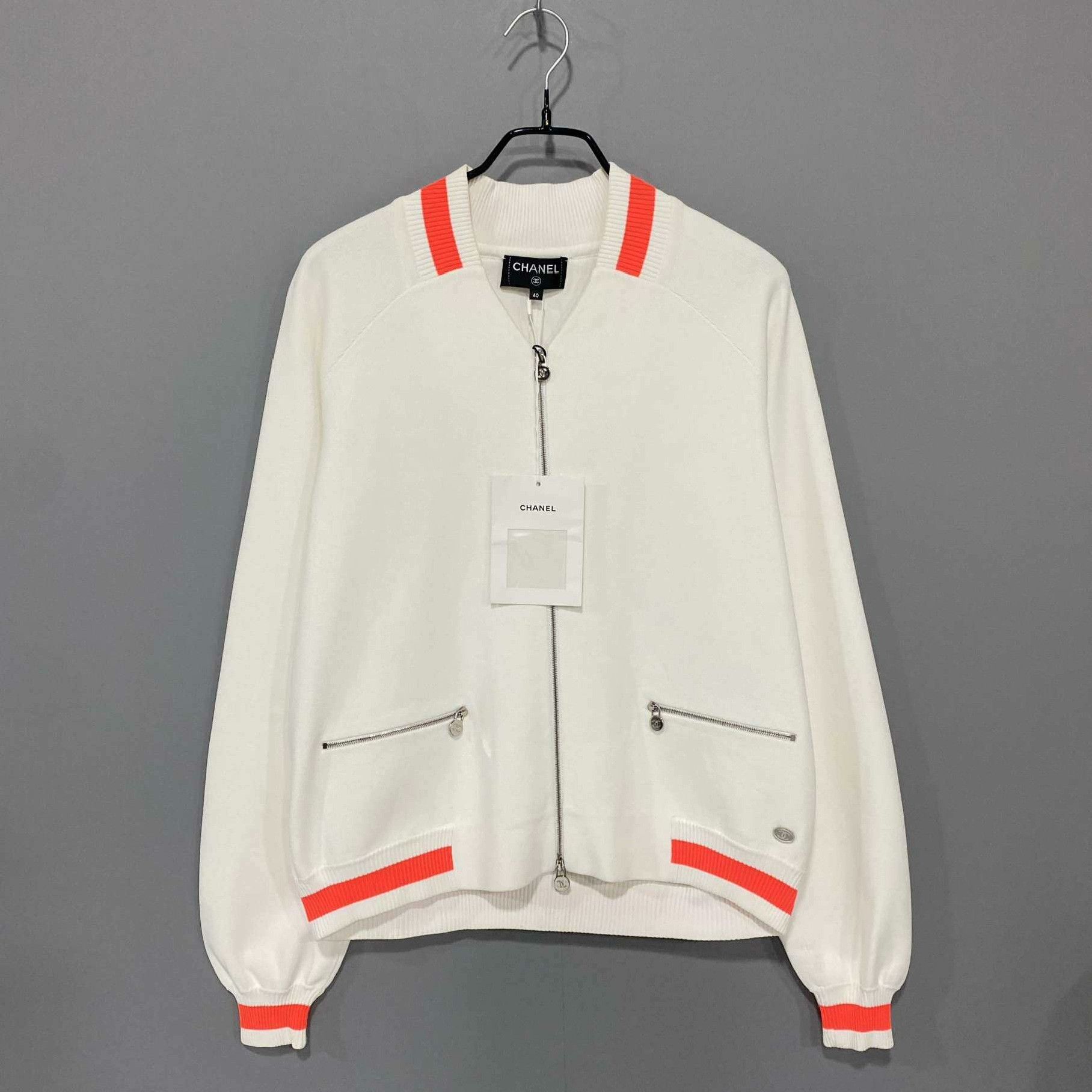 Chanel Chanel White Jacket it_40 Women Size S / US 4 / IT 40 - 1 Thumbnail
