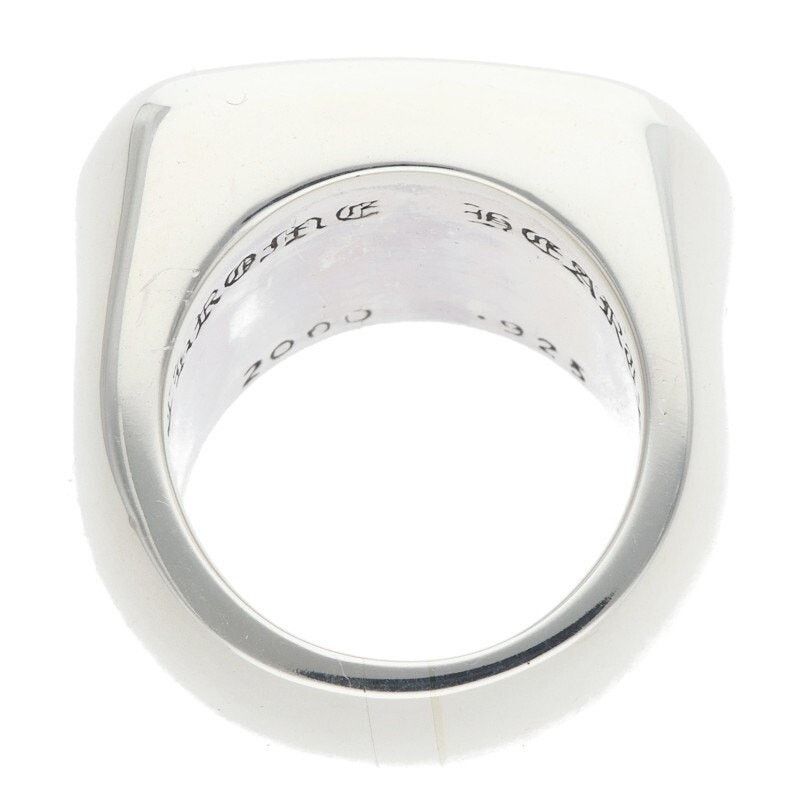 Chrome Hearts Chrome Hearts Big PJ Plain Silver Ring Size ONE SIZE - 5 Thumbnail