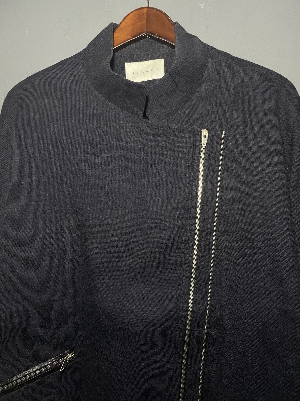 Designer × Sandro Sandro Paris Vintage Jacket Designer Size US L / EU 52-54 / 3 - 2 Thumbnail