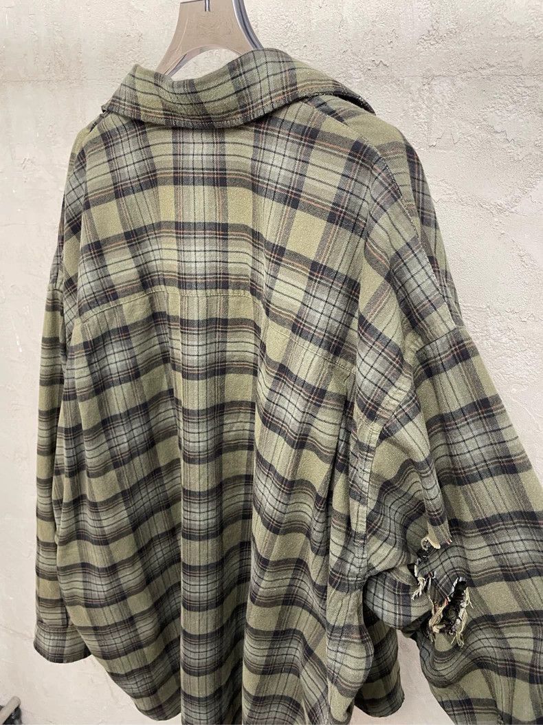 Balenciaga Balenciaga Inside Lady Liberty Print Fake Two Shirts 2502-N Size US S / EU 44-46 / 1 - 4 Thumbnail