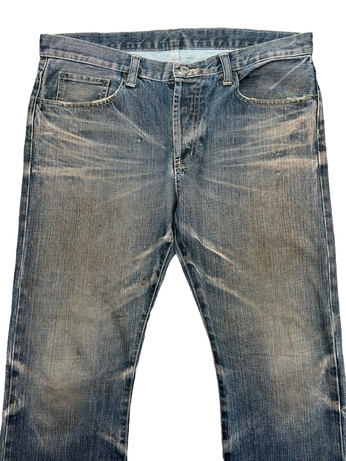 Takeo Kikuchi Takeo Kikuchi Japan Mudwash Straight Cut Denim Jeans 36x32 Size US 36 / EU 52 - 4 Thumbnail