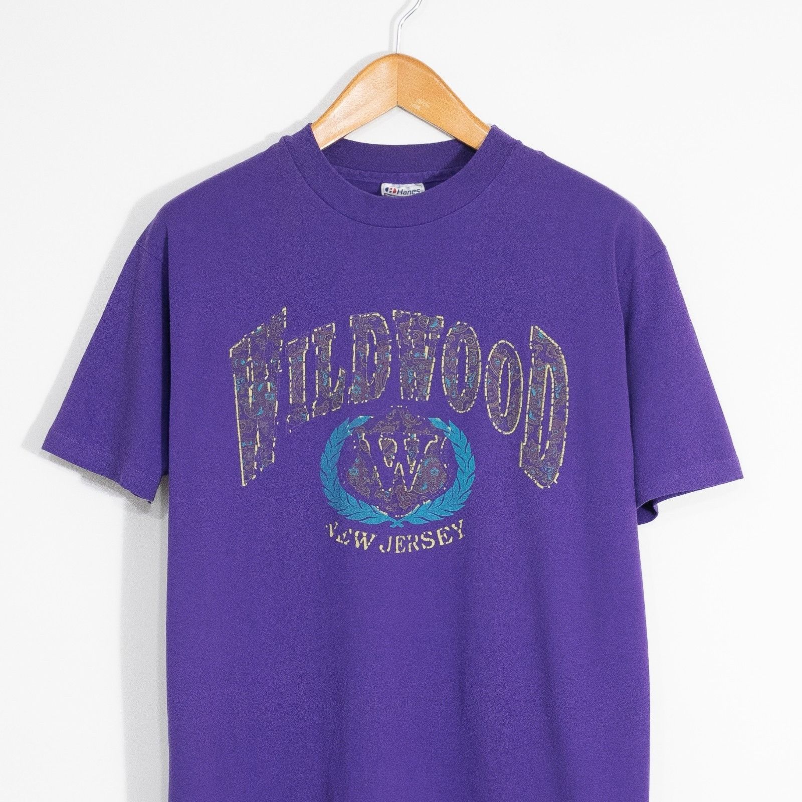 Vintage Vintage 90s Wildwood New Jersey T Shirt Large Single Stitch Size US L / EU 52-54 / 3 - 2 Thumbnail