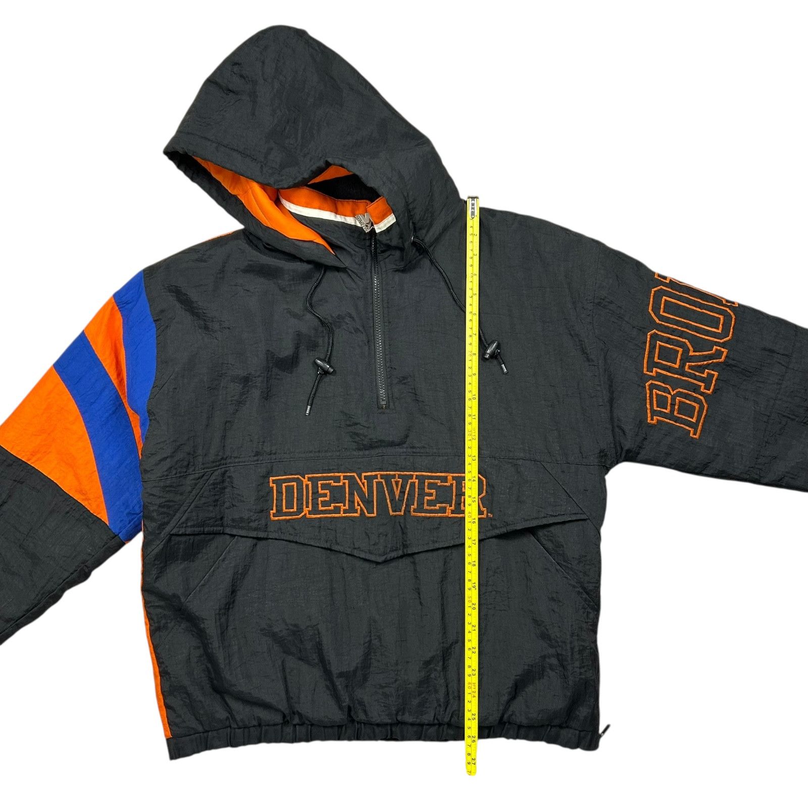 NFL VTG 90s NFL DENVER BRONCOS STARTER HOODED PUFFER JACKET Size US S / EU 44-46 / 1 - 13 Thumbnail