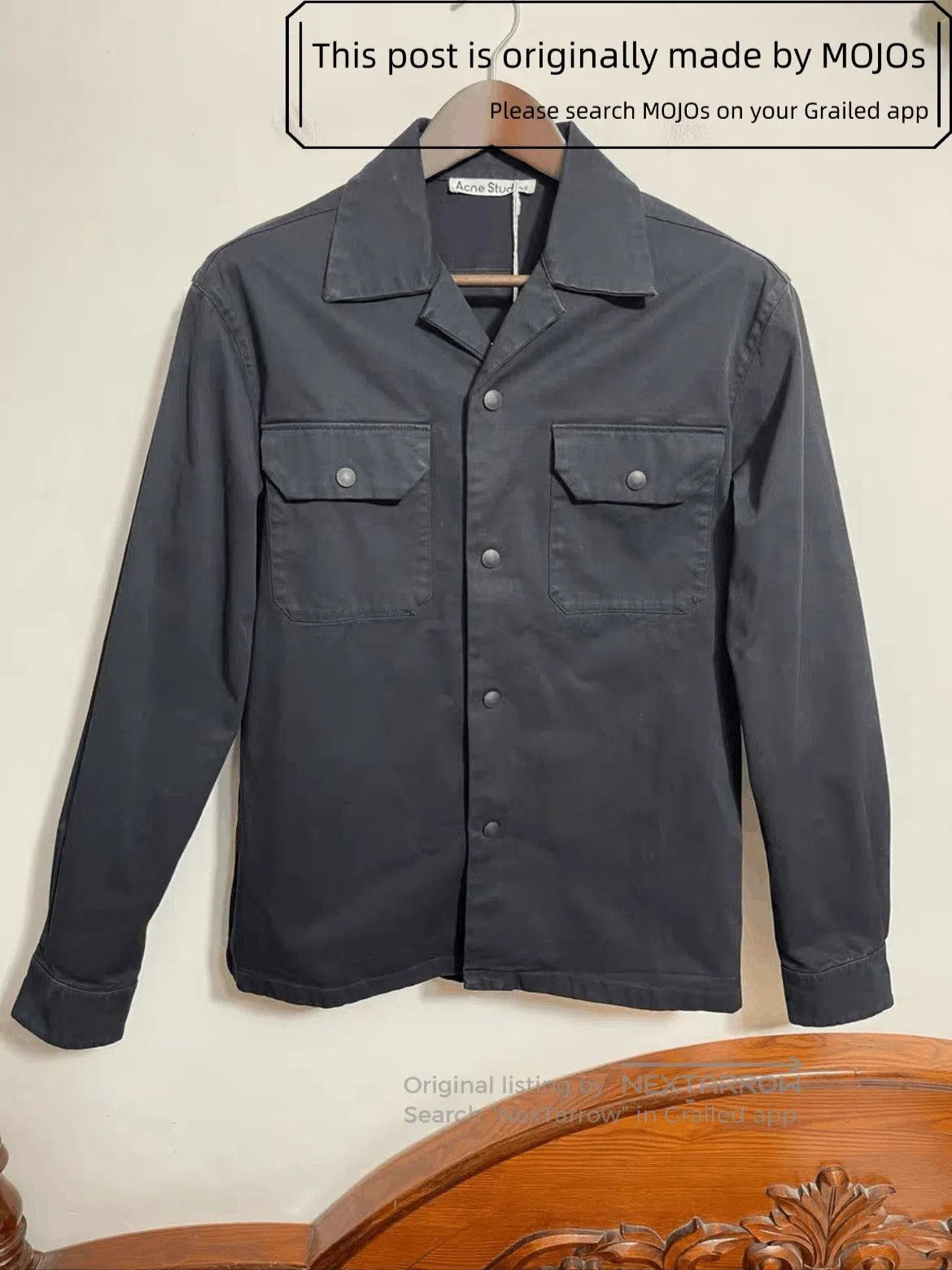 Acne Studios Sz 44 Acne Studios Hunting Shit Jacket. Size US S / EU 44-46 / 1 - 1 Thumbnail