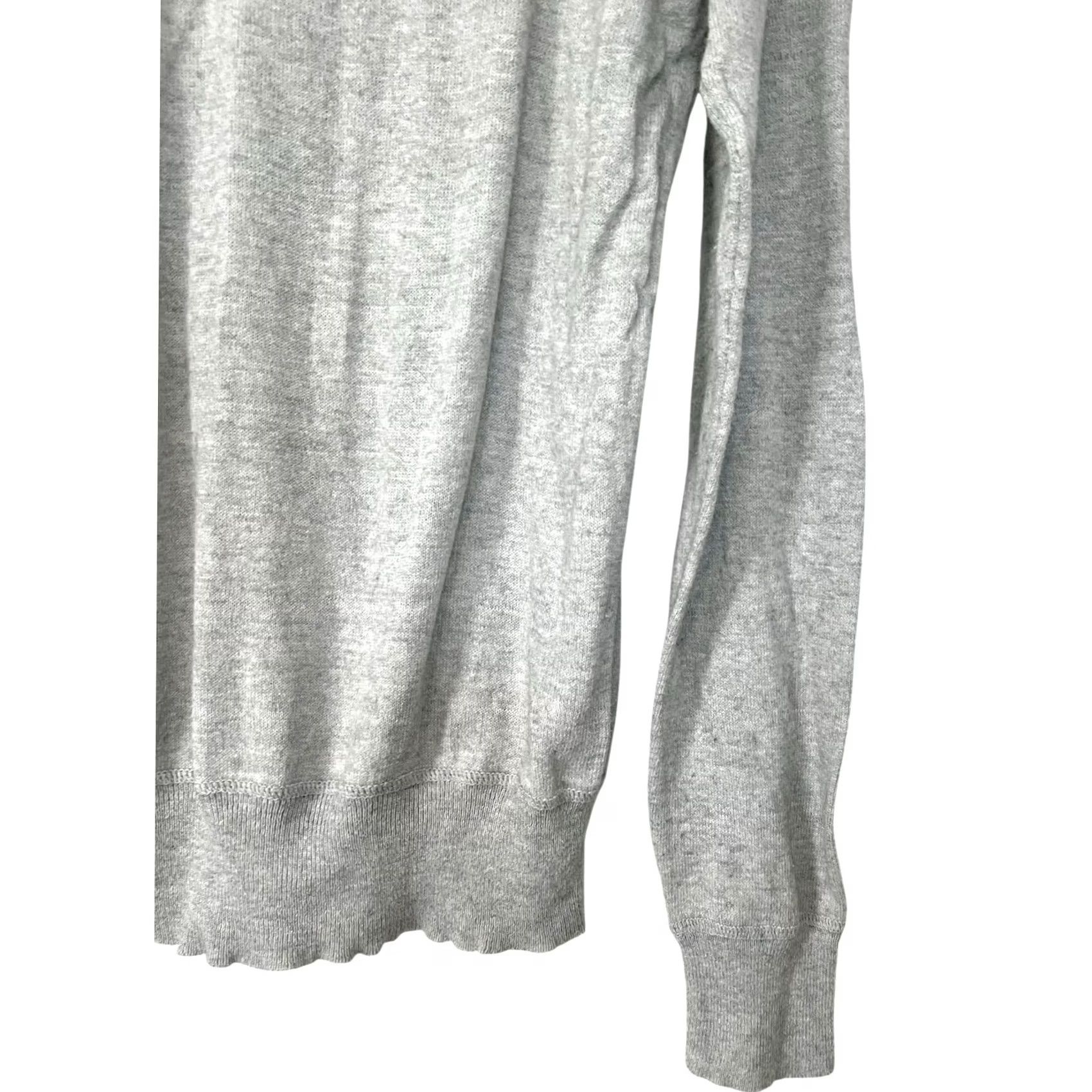 Vintage Life After Denim Men’s M Gray V-Neck Pullover Sweater Cotton Cashmere Blend Shirt Size US M / EU 48-50 / 2 - 4 Thumbnail