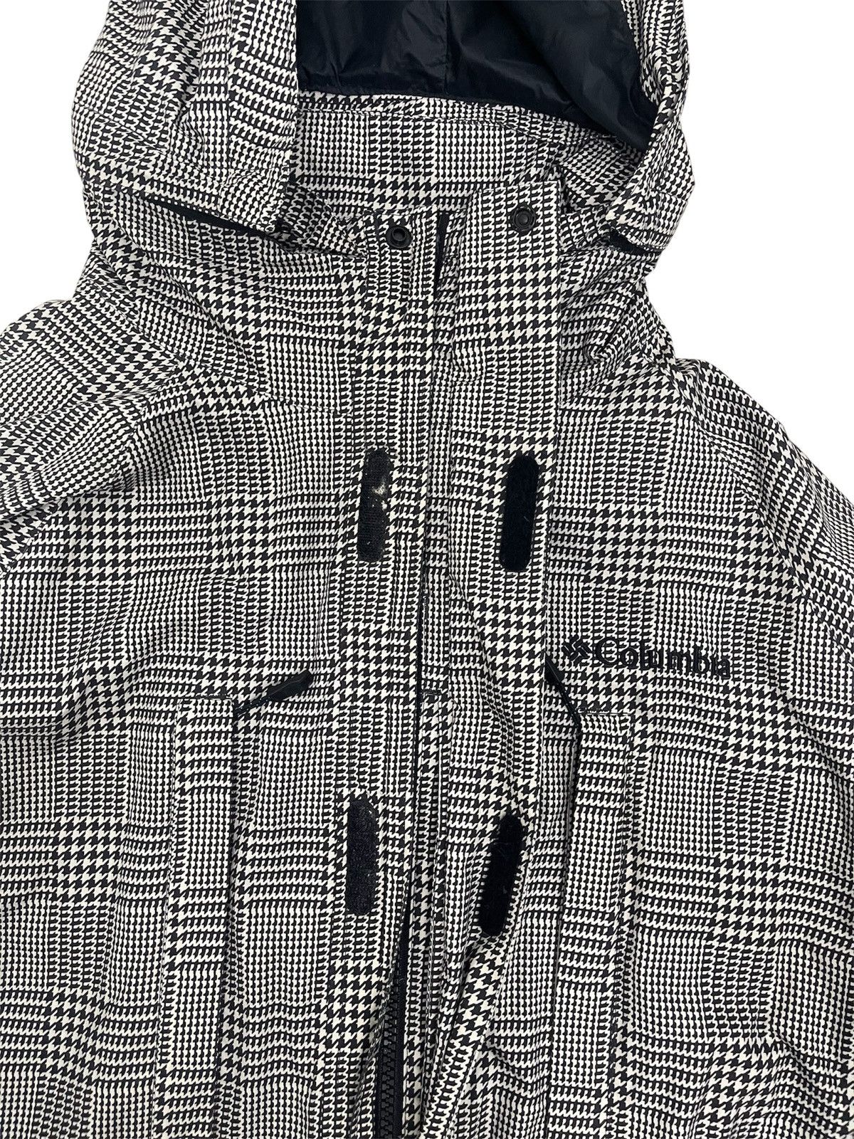 Columbia Columbia Interchange Omni-Tech Houndstooth Gorpcore Jacket Size US L / EU 52-54 / 3 - 6 Thumbnail
