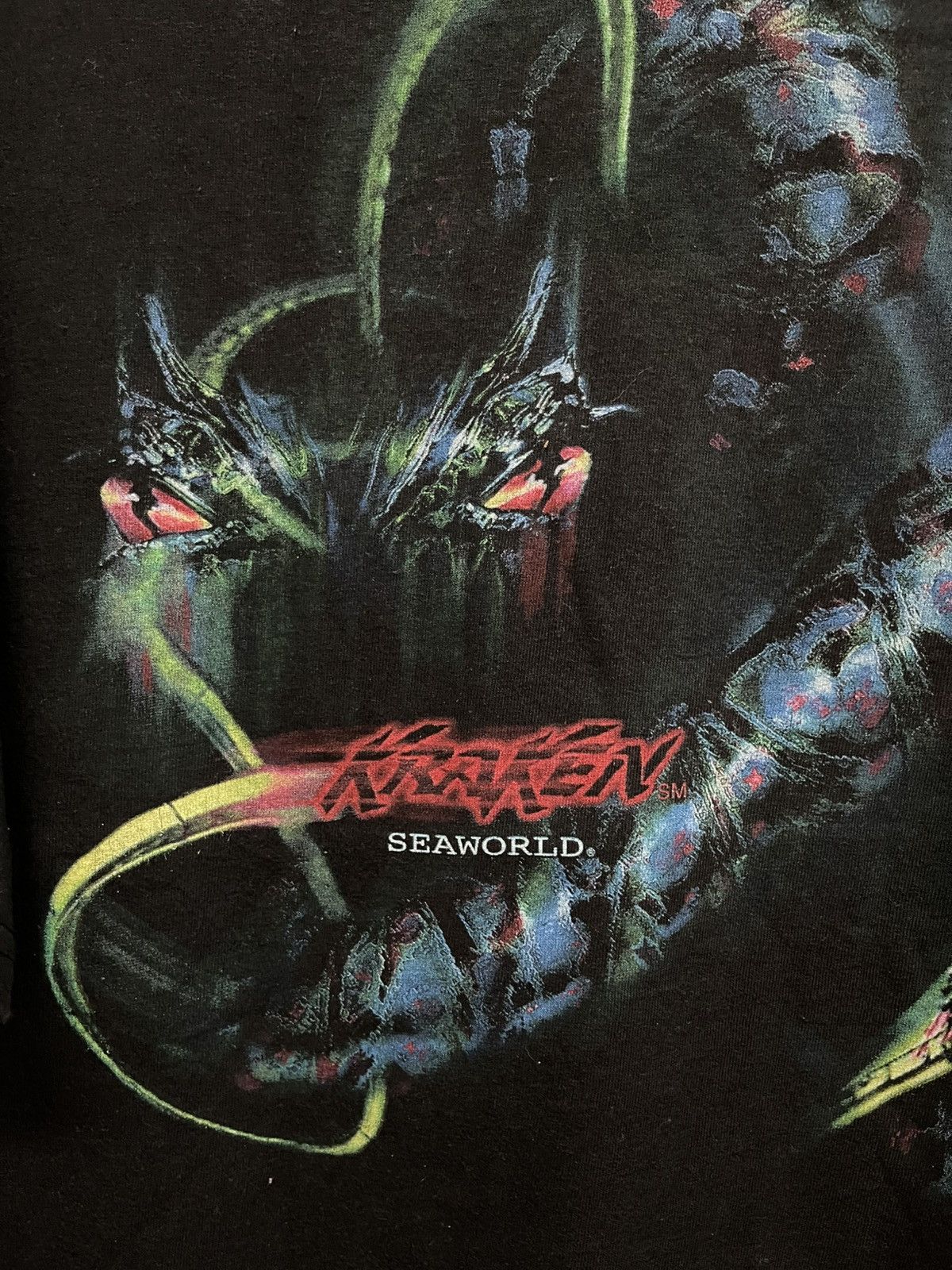 Vintage Vintage Kraken Roller Coaster At Seaworld🔥🔥🔥 Size US XL / EU 56 / 4 - 4 Thumbnail