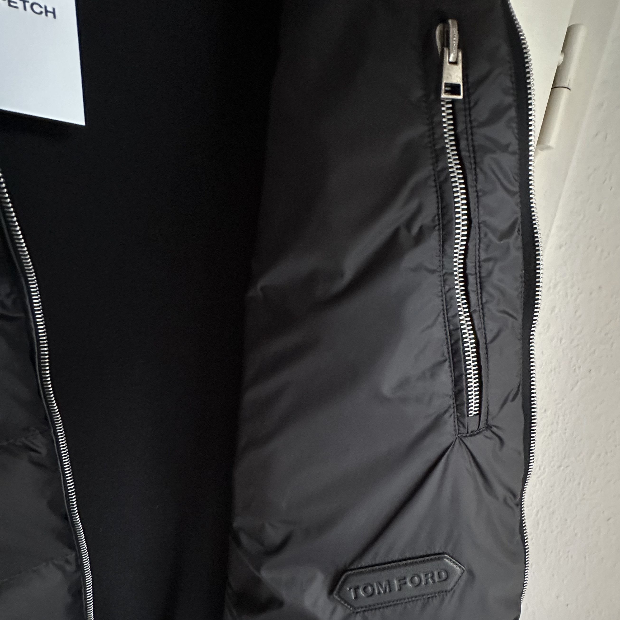 Tom Ford Tom Ford Nylon Down Front Blouson Black Size US M / EU 48-50 / 2 - 8 Thumbnail