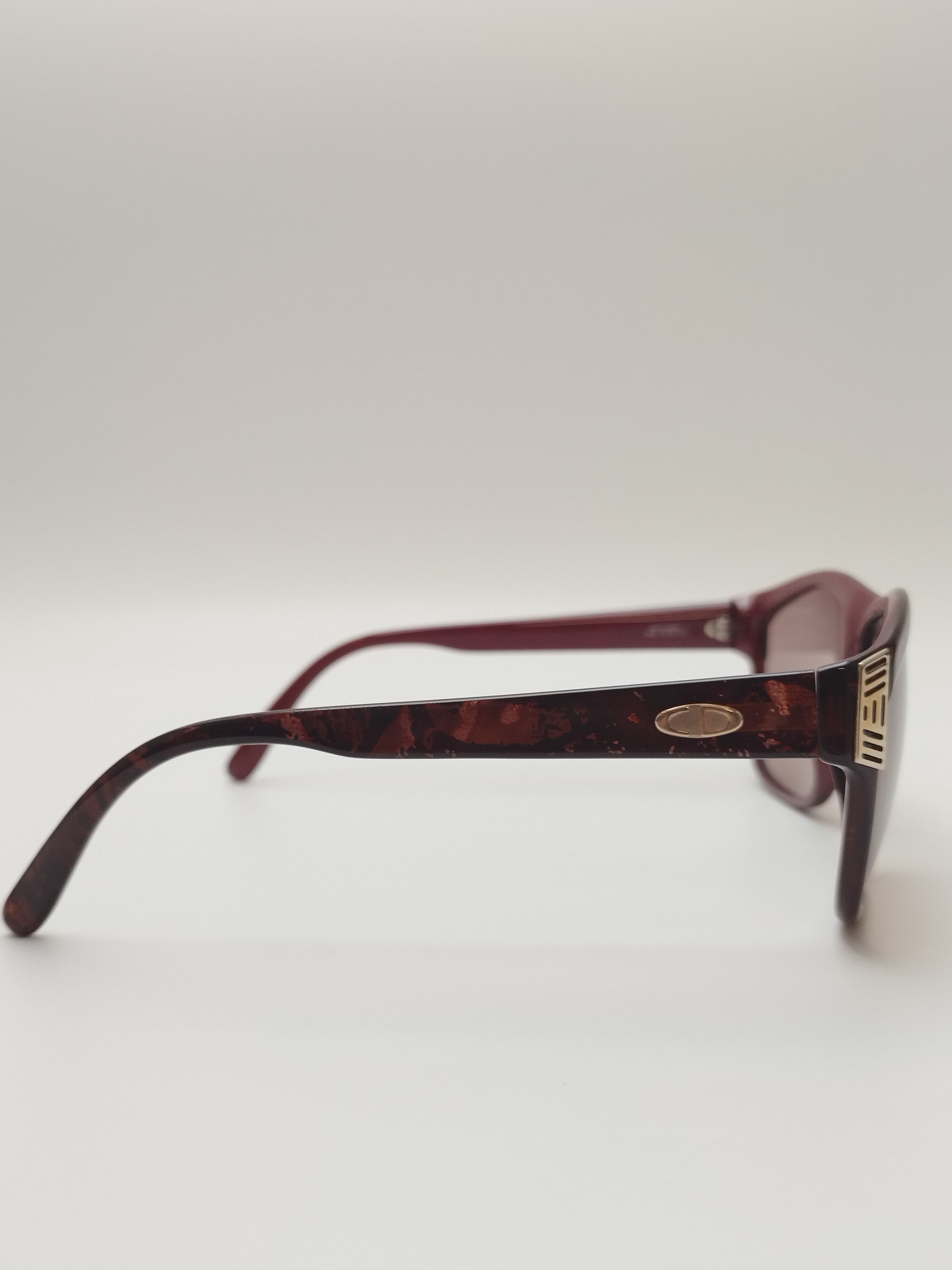 Dior Vintage 80s Christian Dior Square Sunglasses Size ONE SIZE - 3 Thumbnail