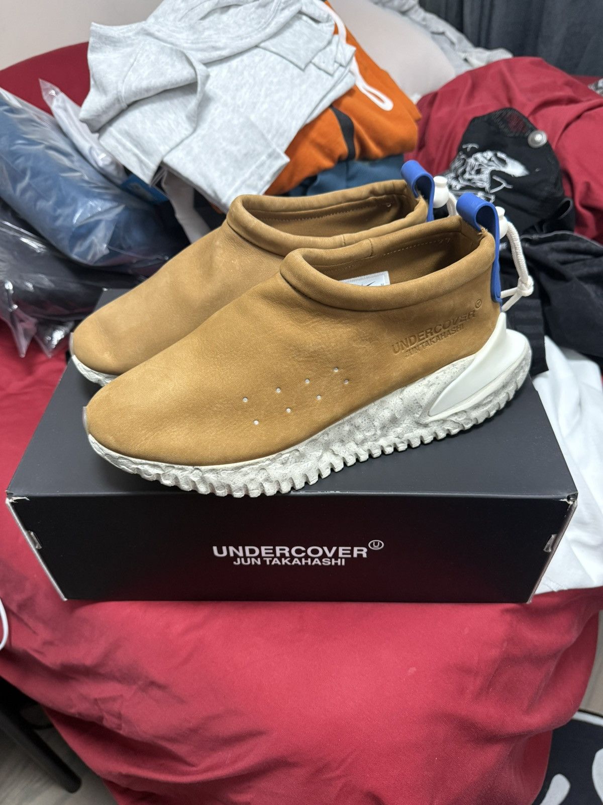 Nike × Undercover BRAND NEW! Nike x UNDERCOVER collab Moc Flow SP Size US 9.5 / EU 42-43 - 2 Thumbnail