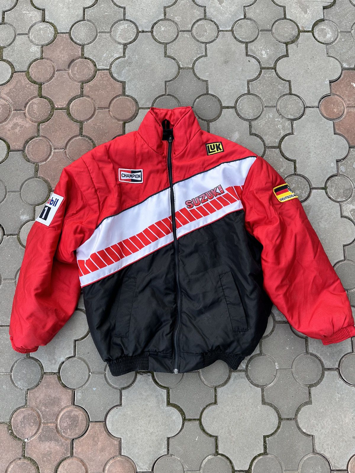 NASCAR × Vintage Vintage Suzuki Racing Jacket Nascar style Y2K Size US M / EU 48-50 / 2 - 2 Thumbnail