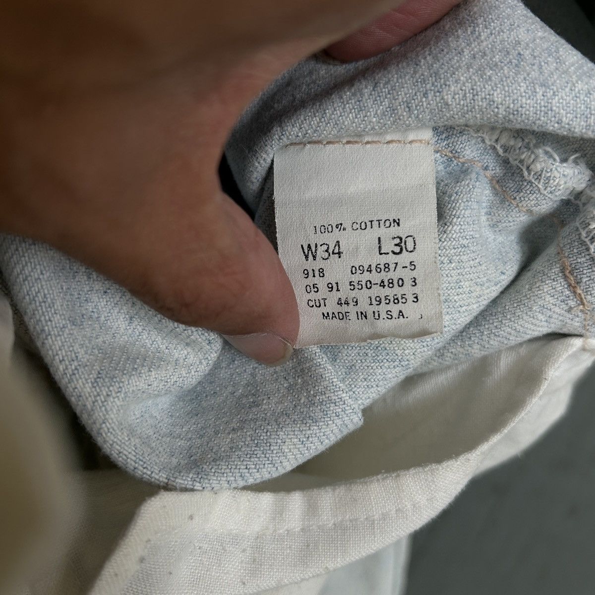 Vintage Vintage Levi’s 550 Jeans – Made in USA Size US 34 / EU 50 - 4 Thumbnail