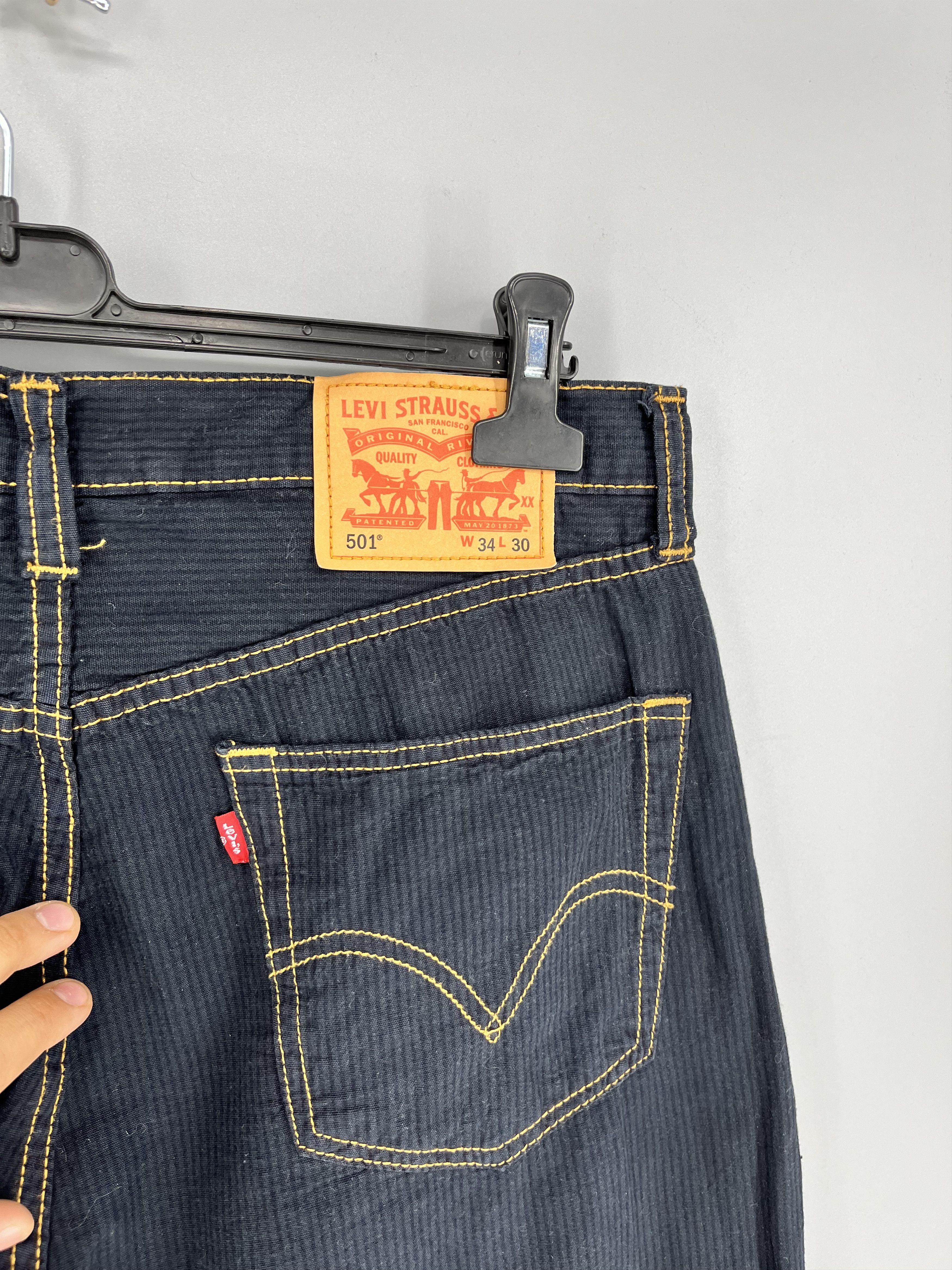 Levi's Levi's 501 Vintage Denim Navy Jeans W34L30 Made In China Size US 34 / EU 50 - 13 Thumbnail