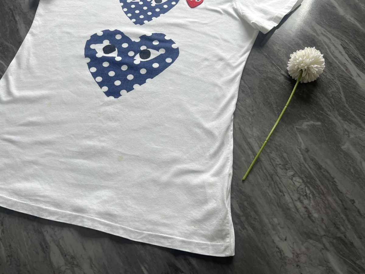 Comme des Garcons PLAY Comme De Garcons x Play : Double Blue and Red Heart Size XL / US 12-14 / IT 48-50 - 7 Thumbnail