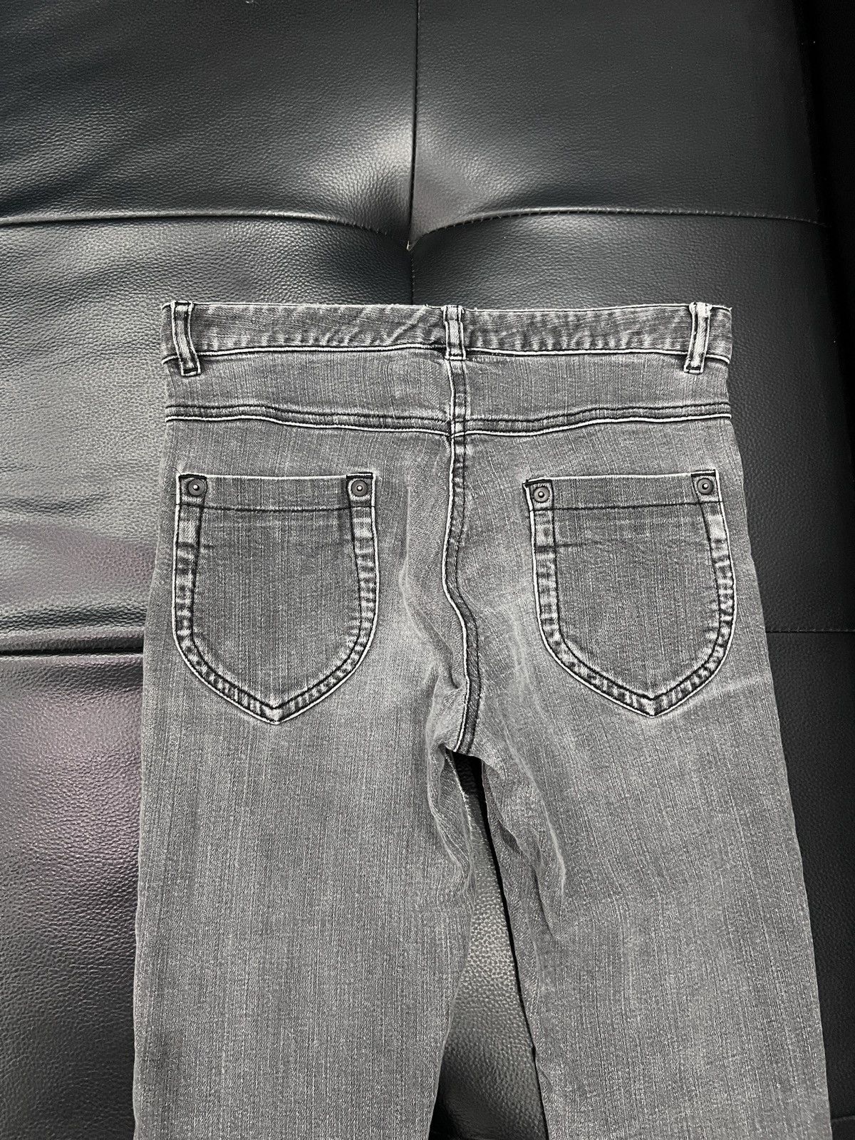 Maison Margiela Maison Martin Margiela Line 14 Distressed Slim Denim Jeans Size 27" / US 4 / IT 40 - 6 Thumbnail