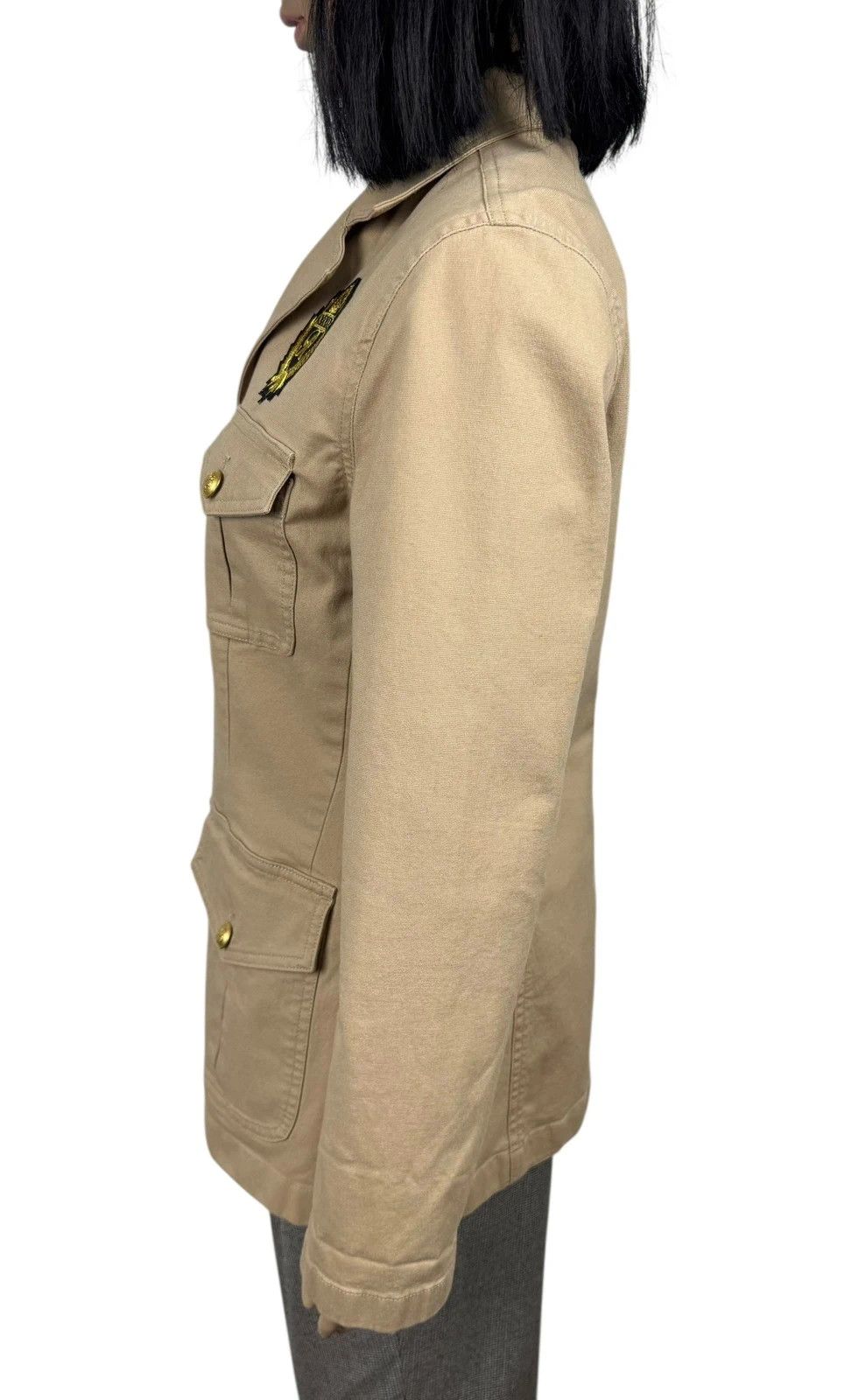 Lauren Ralph Lauren Lauren Ralph Lauren Denim Jacket Army Button Up size US6 Size M / US 6-8 / IT 42-44 - 6 Thumbnail