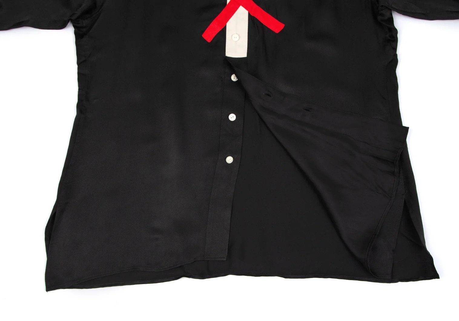 Yohji Yamamoto Yohji Yamamoto Silk Paste Design Shirt Size US XL / EU 56 / 4 - 13 Thumbnail