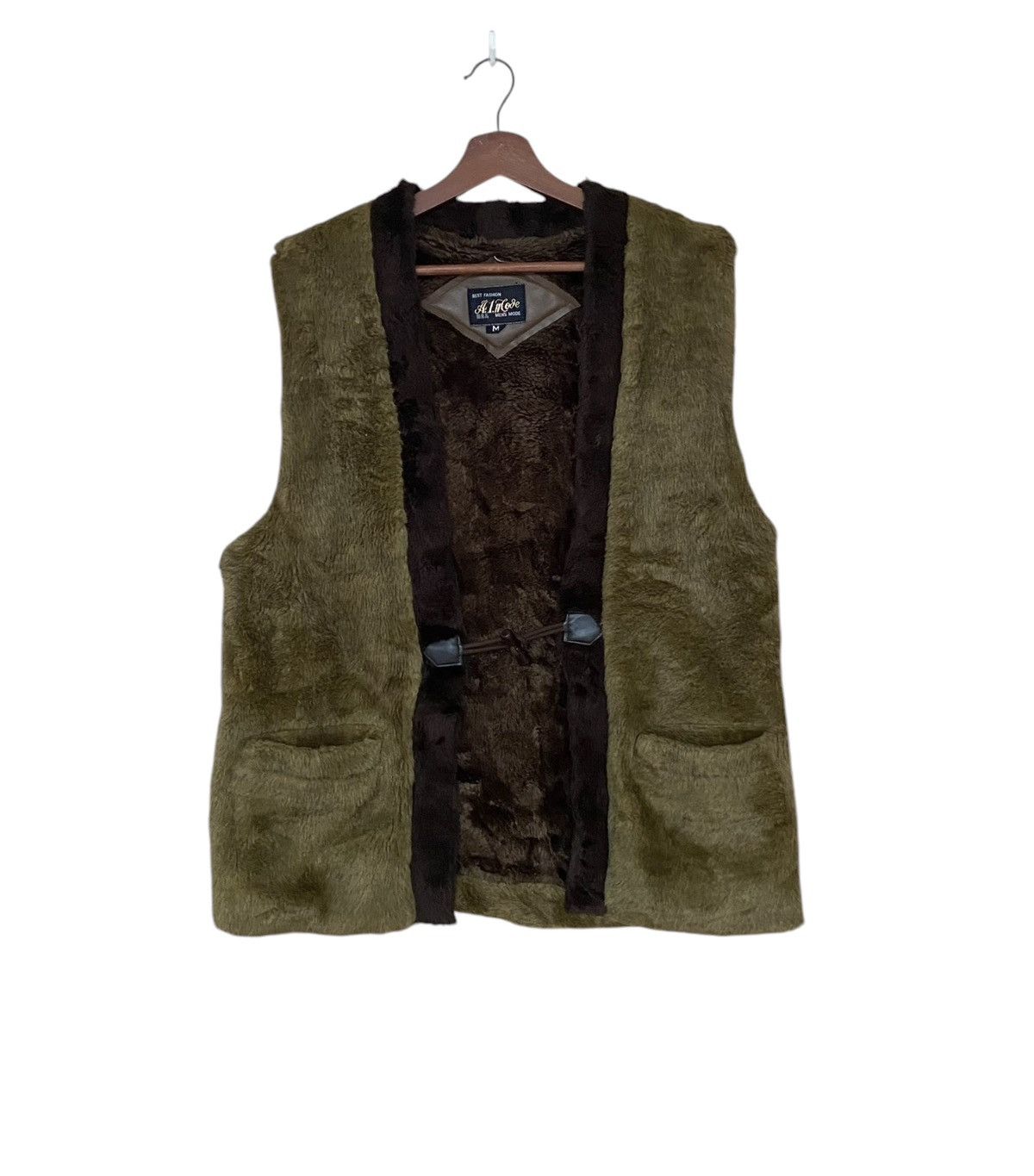Japanese Brand × Vintage Vintage Japaanese Brand Fur Vest 1990s Size US M / EU 48-50 / 2 - 1 Thumbnail