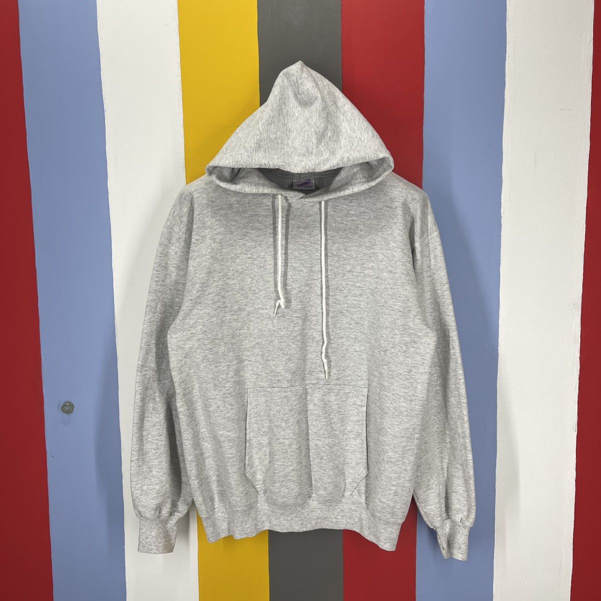 Vintage 90s Vintage UNITED SPORTS Hoodie Pullover #2043/14 Size US L / EU 52-54 / 3 - 1 Thumbnail